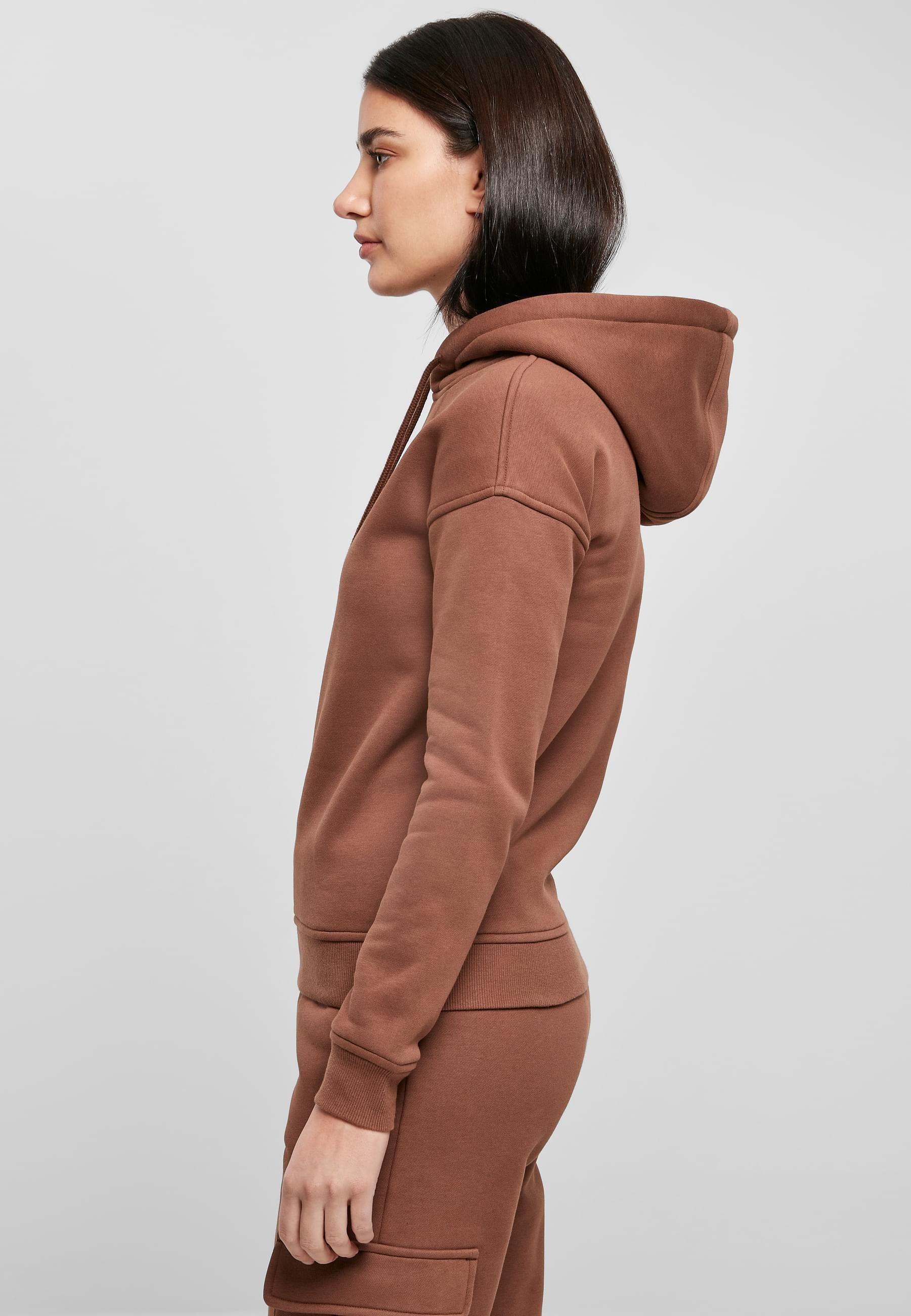 URBAN CLASSICS Kapuzenpullover »Urban Classics Damen Ladies Organic Hoody«, (1 tlg.)