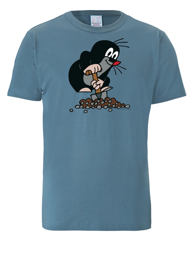 Black Friday LOGOSHIRT T-Shirt »Der Maulwurf«, Kleine BAUR Print mit niedlichem 