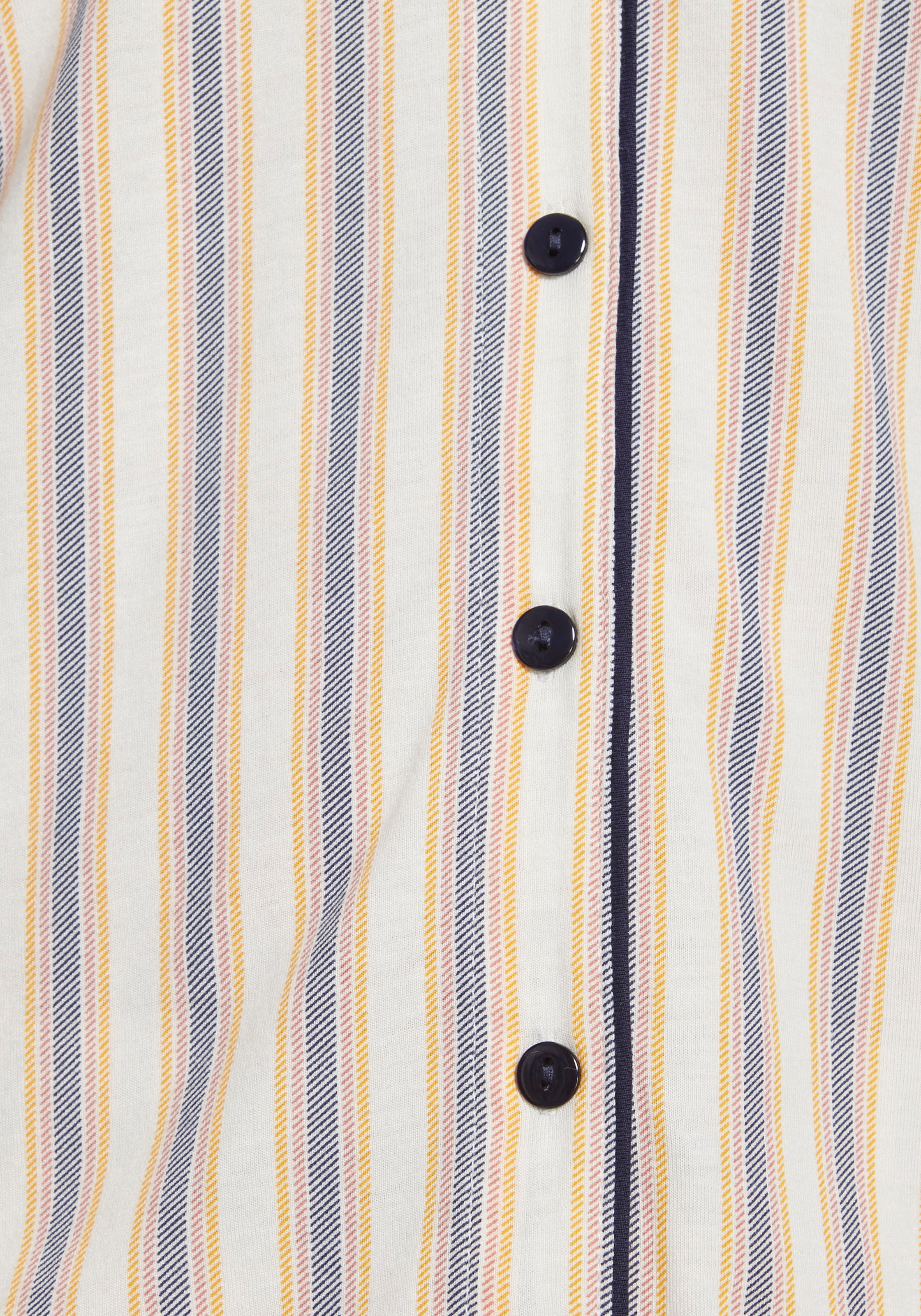 Vivance Dreams Pyjama, (2 tlg.), mit kreativen Mustern