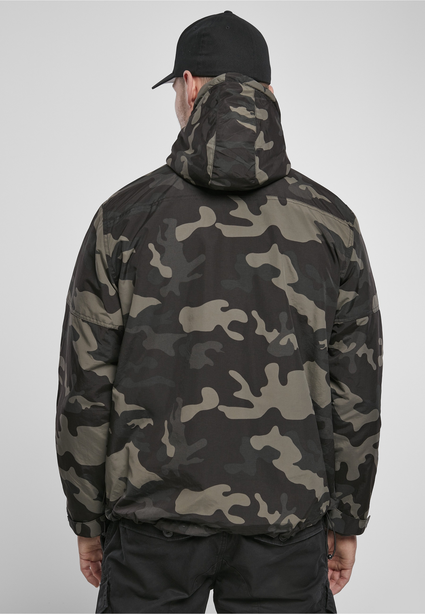 Brandit Anorak »Brandit Herren Fleece Pull Over Windbreaker« 1 Stk. tlg. mit Kapuze