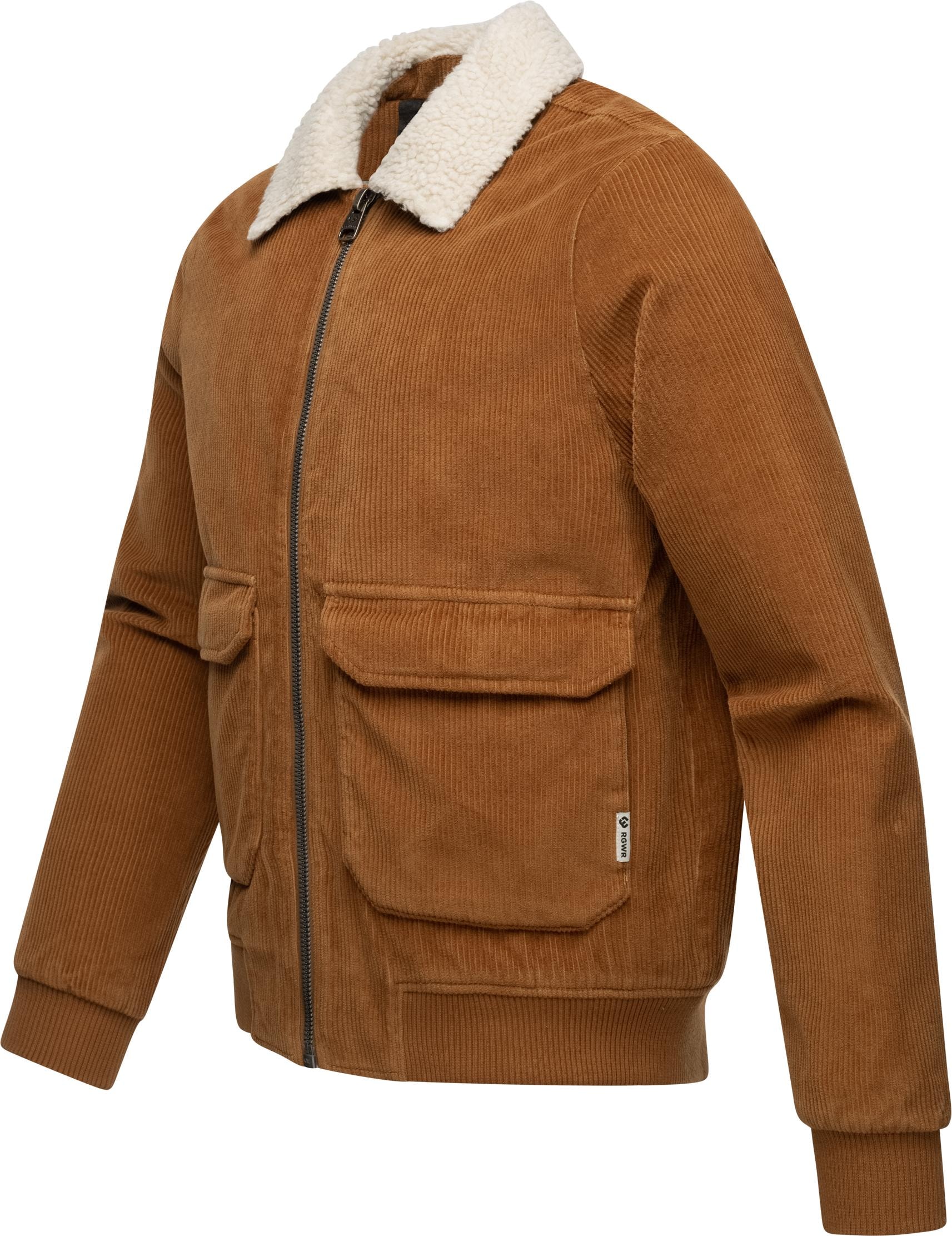 Ragwear Cordjacke »Aviss«, ohne Kapuze, Wasserdichte Herren Übergangsjacke aus Kord