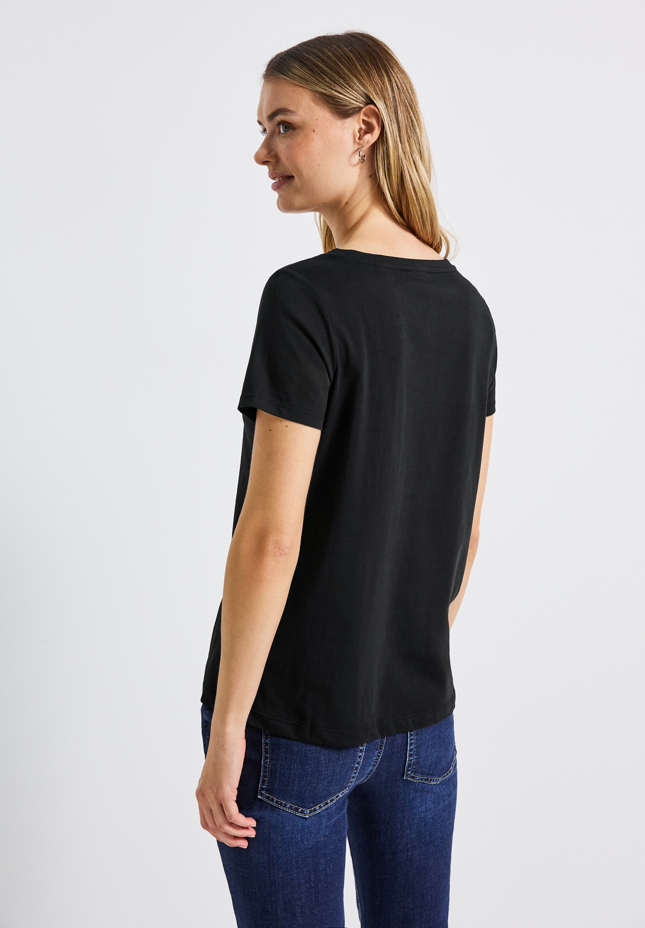 STREET ONE T-Shirt, mit Wording-Print