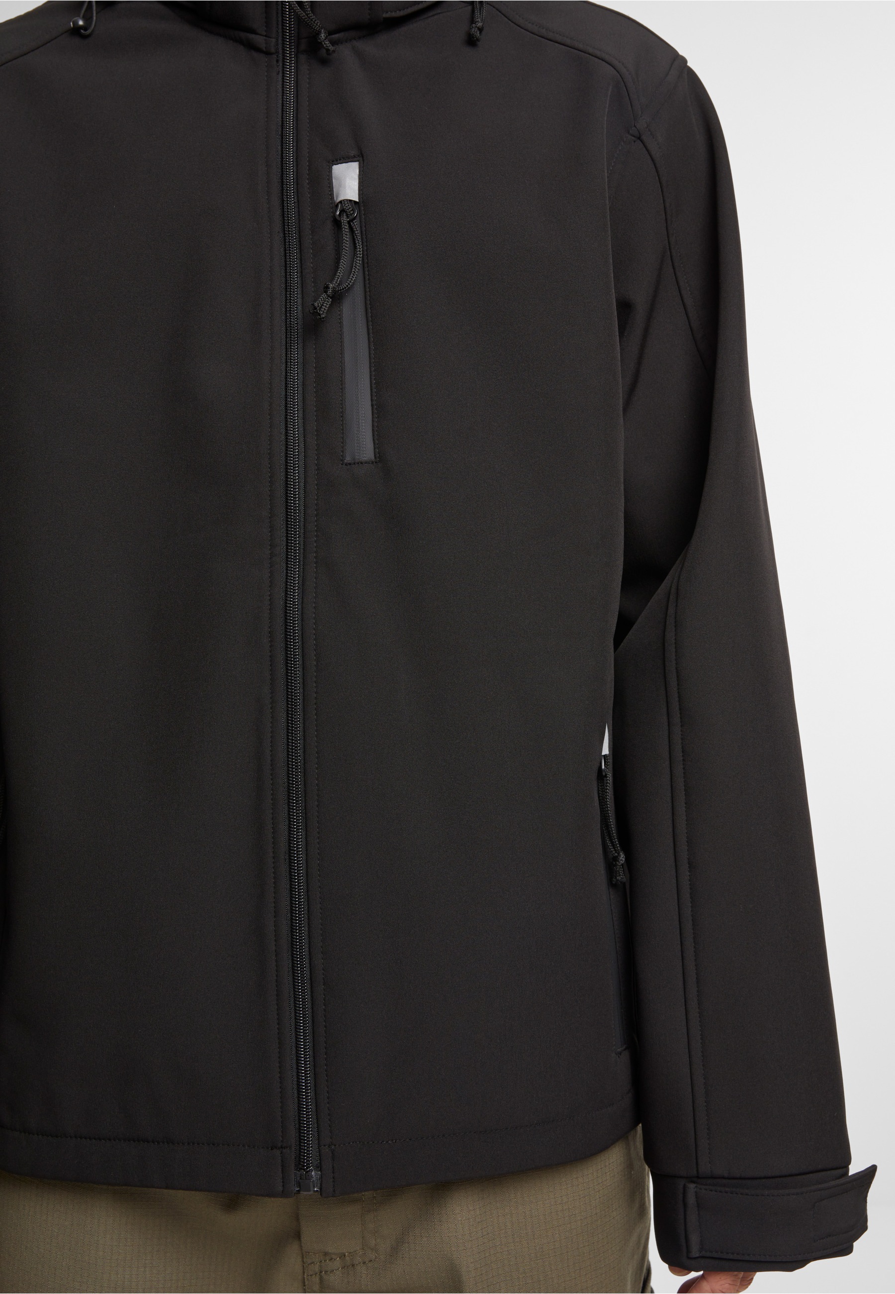 Brandit Allwetterjacke »Brandit Softshelljacket Hurricane« 1 Stk. tlg. mit Kapuze
