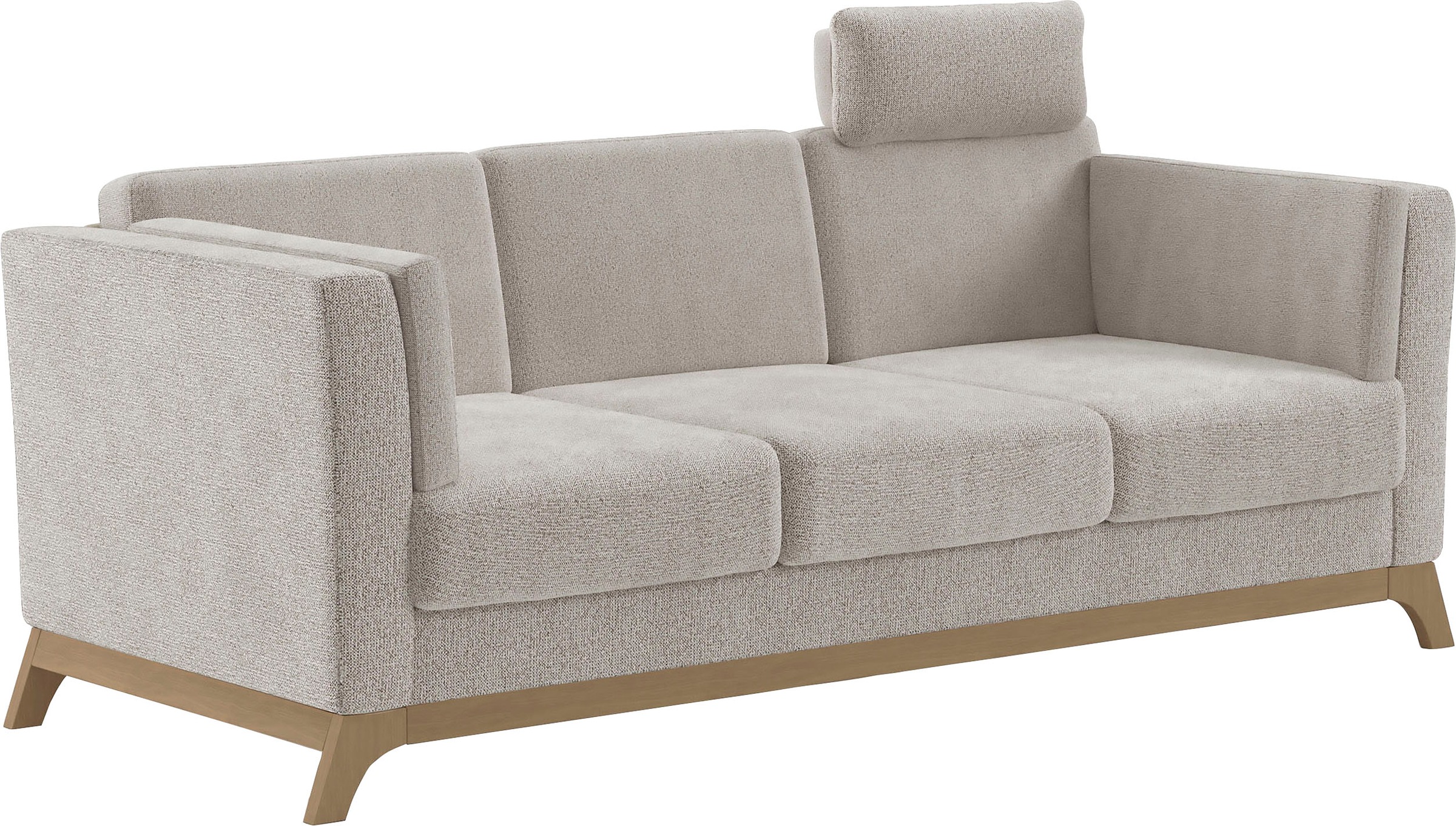 Home affaire 3-Sitzer »Viva«, mit Holzrahmen aus Buche