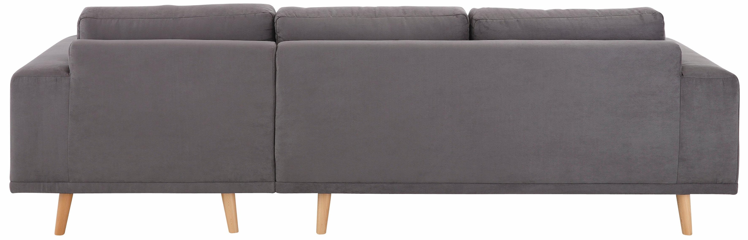 Home affaire Ecksofa »Lasse L-Form«, im scandinavischen Stil mit Holzfüßen