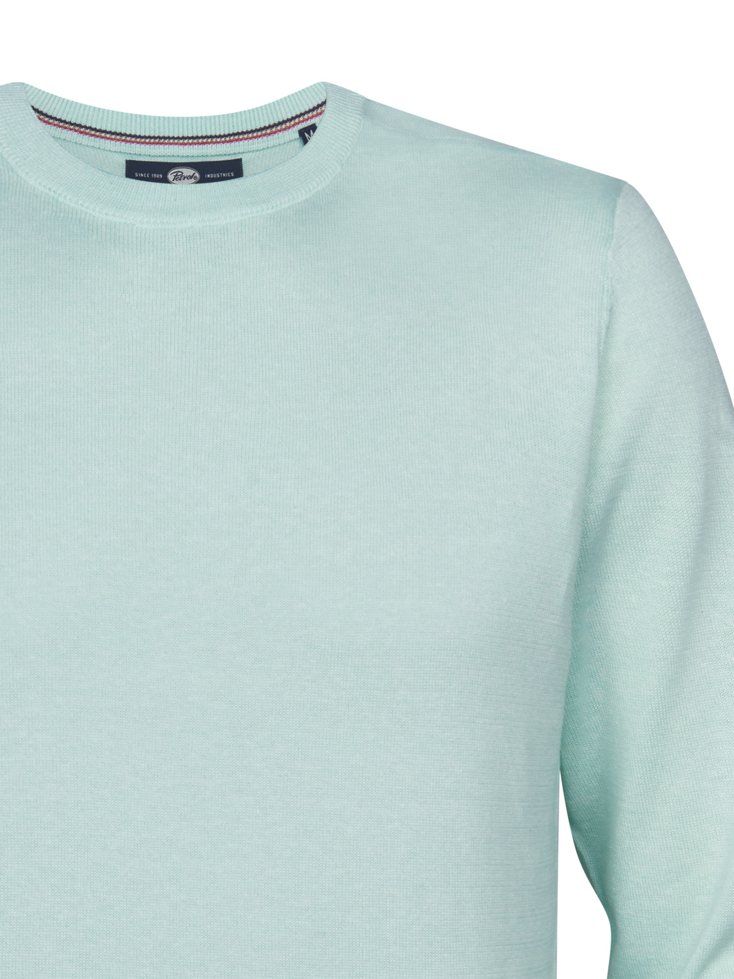 Thumbnail - Petrol Industries Rundhalspullover Materialmix mit Baumwollanteil