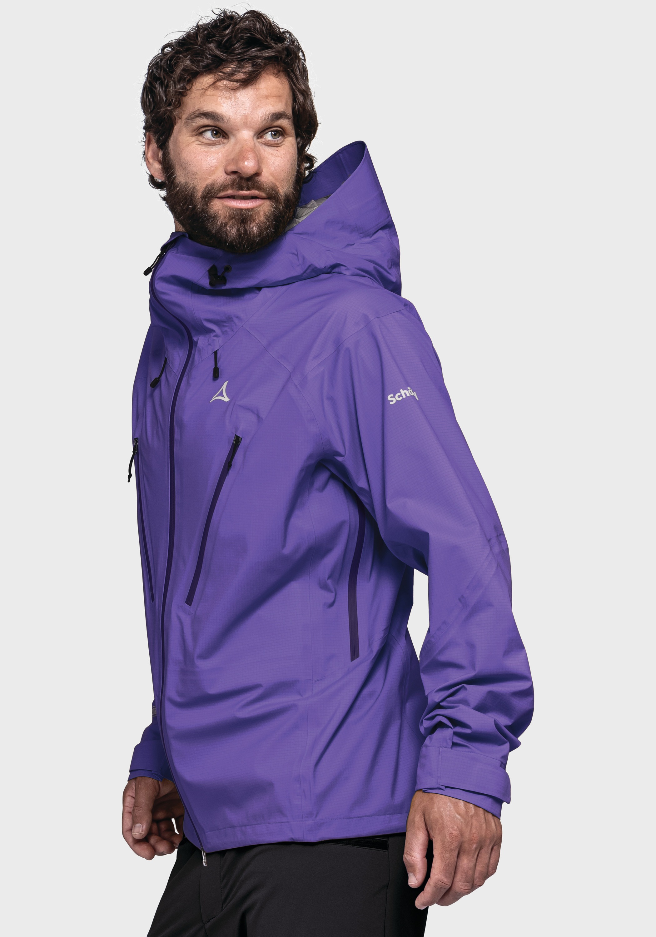 Schöffel Outdoorjacke »Mountain Jacket Style Blaueis MNS«, mit Kapuze