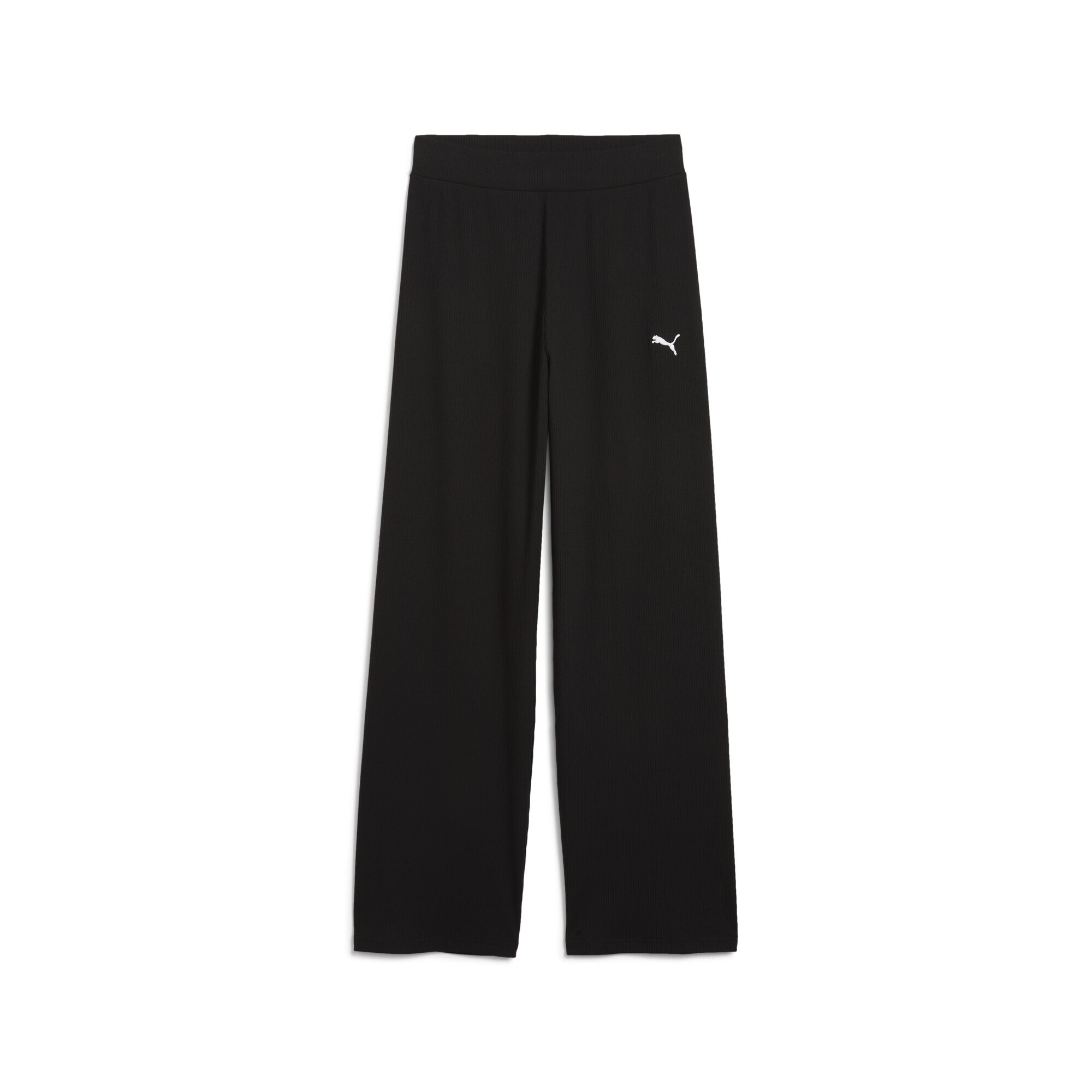 PUMA Sporthose "ESS ELEVATED Gerippte Straight Fit Hose mit hohem Bund Dame günstig online kaufen