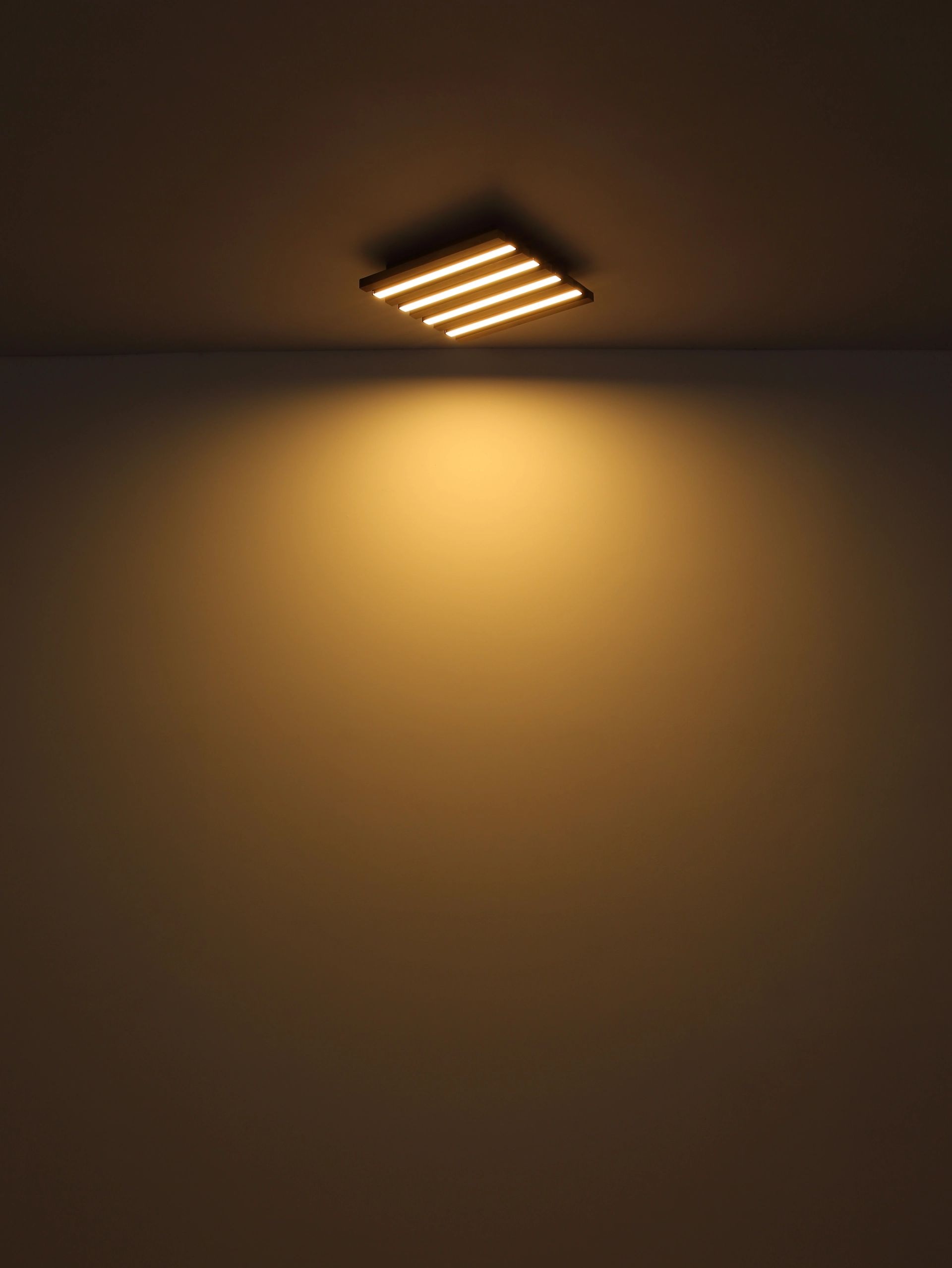 GLOBO LIGHTING LED Deckenleuchte »HAYDEN«, 1 flammig, Leuchtmittel LED-Modul | LED fest integriert, Deckenlampe, Wohnzimmer, Schlafzimmer, Design Lampe