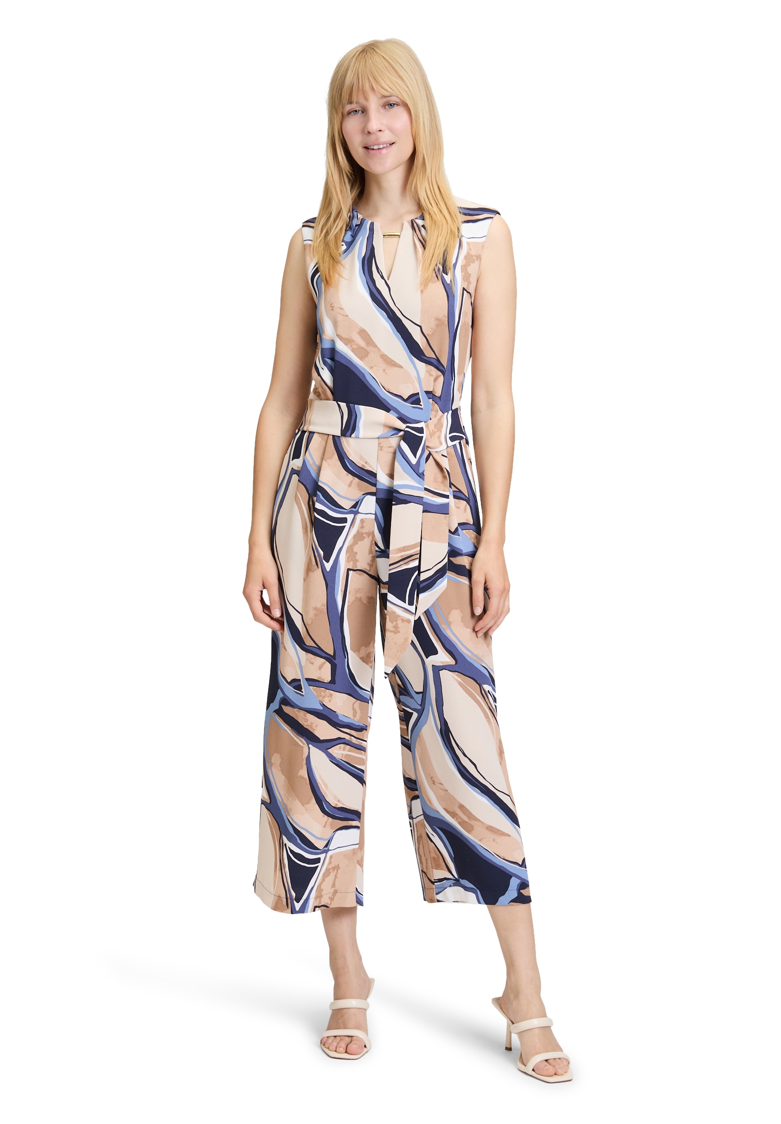 Betty&Co Overall "Betty & Co Jumpsuit ohne Arm", (1 tlg.) günstig online kaufen