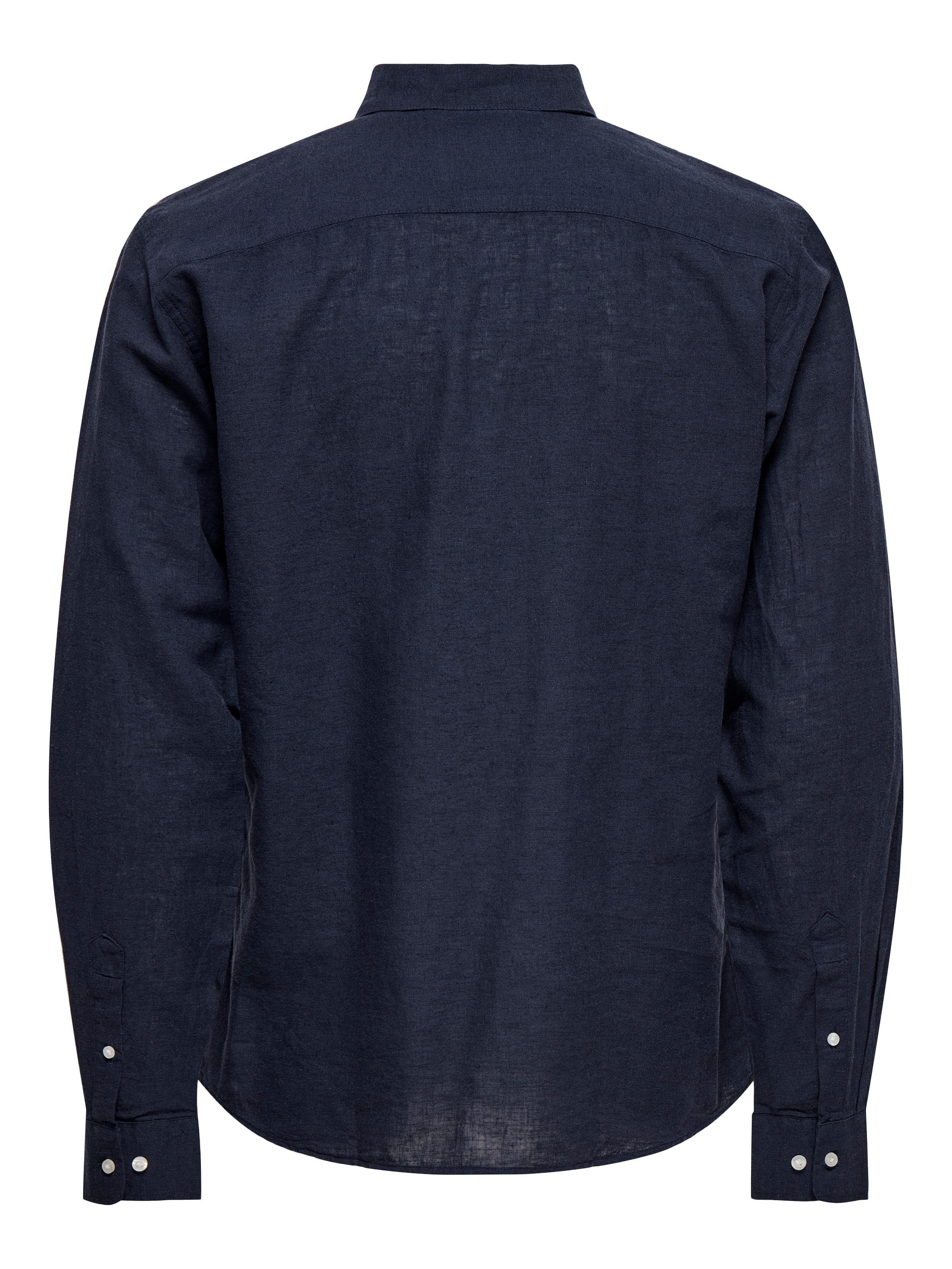 ONLY & SONS Langarmhemd »ONSCAIDEN LS SOLID LINEN SHIRT NOOS«
