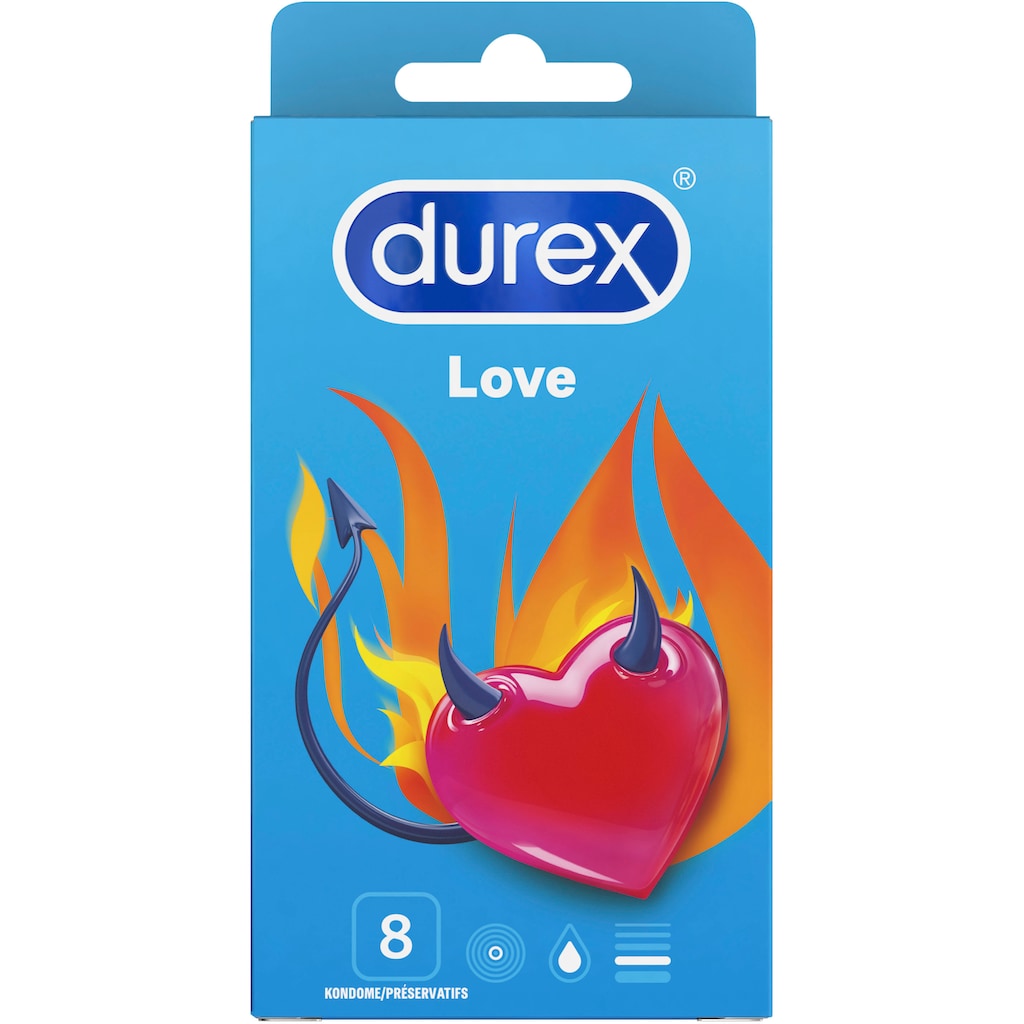 durex Kondome »Love«, (Packung, 8 St.)