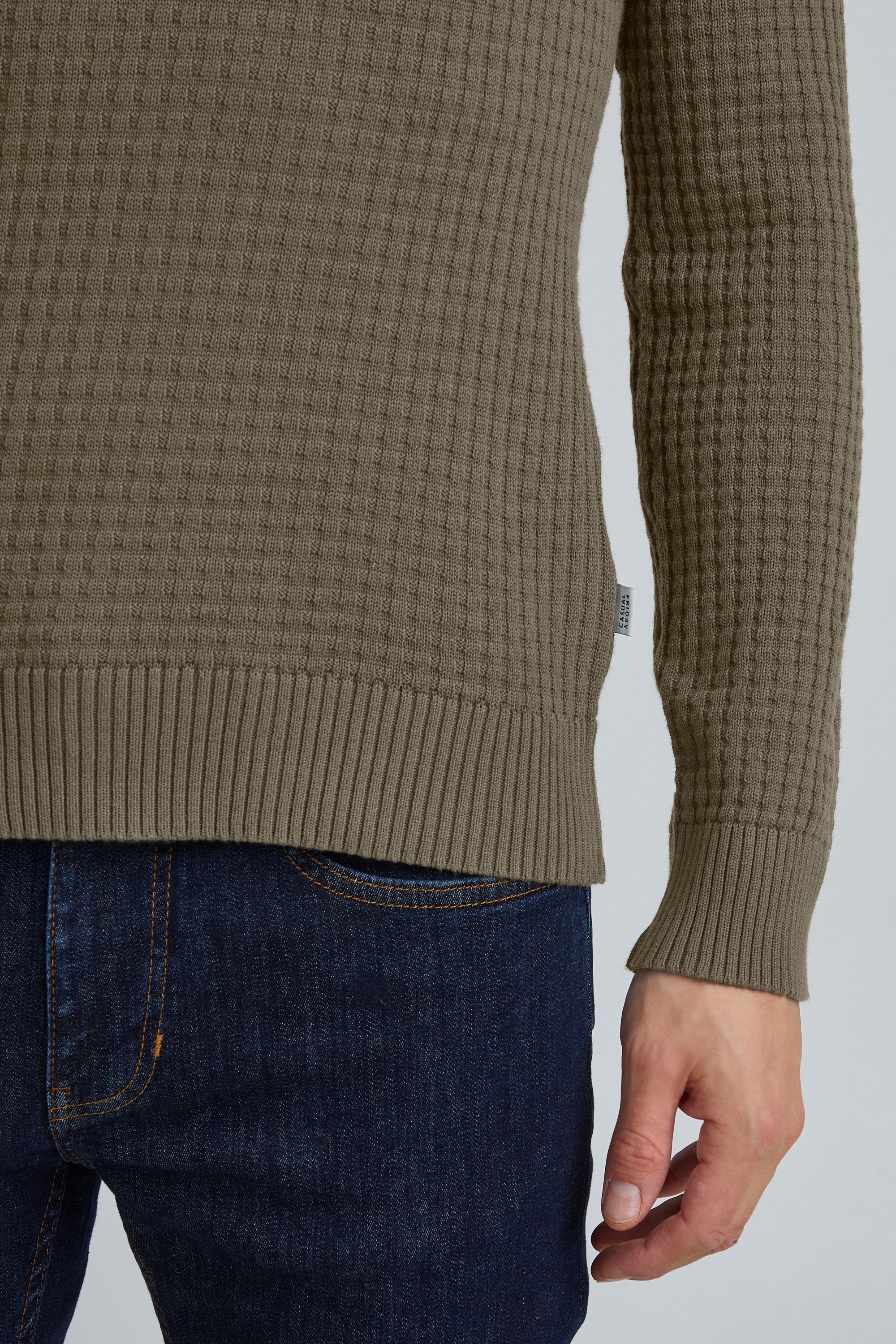 Casual Friday Strickfleece-Pullover »Strickpullover CFKarlo«