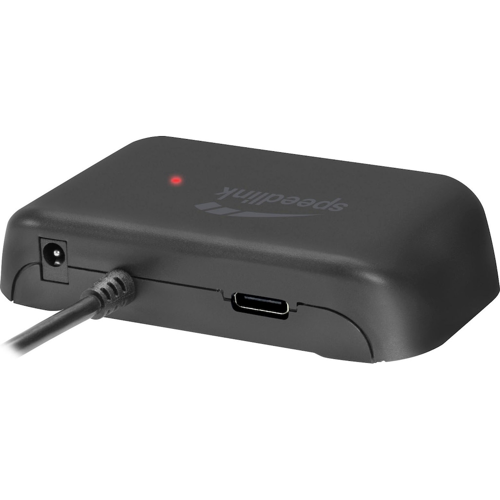 Speedlink USB-Adapter »SNAPPY EVO USB Hub, 4-Port, Type-C to USB 3.0, USB 3.1 Gen 1«