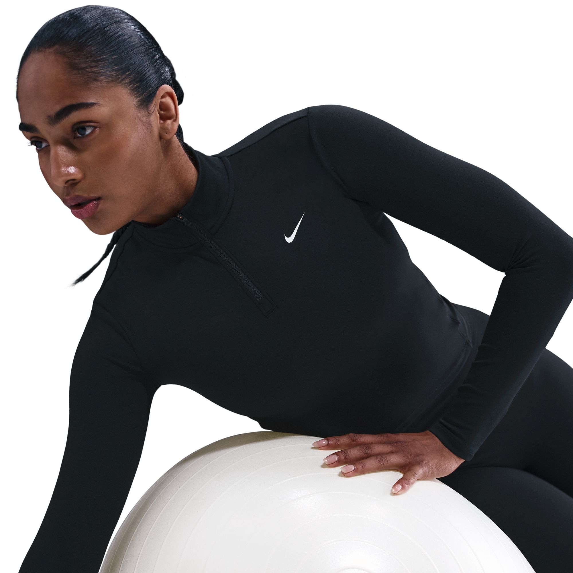 Nike Tanktop »W NK ONE DF QZ FTTD MDLYR« sportlicher Stil, für Training und aktive Tage, leichtes Tragegefühl