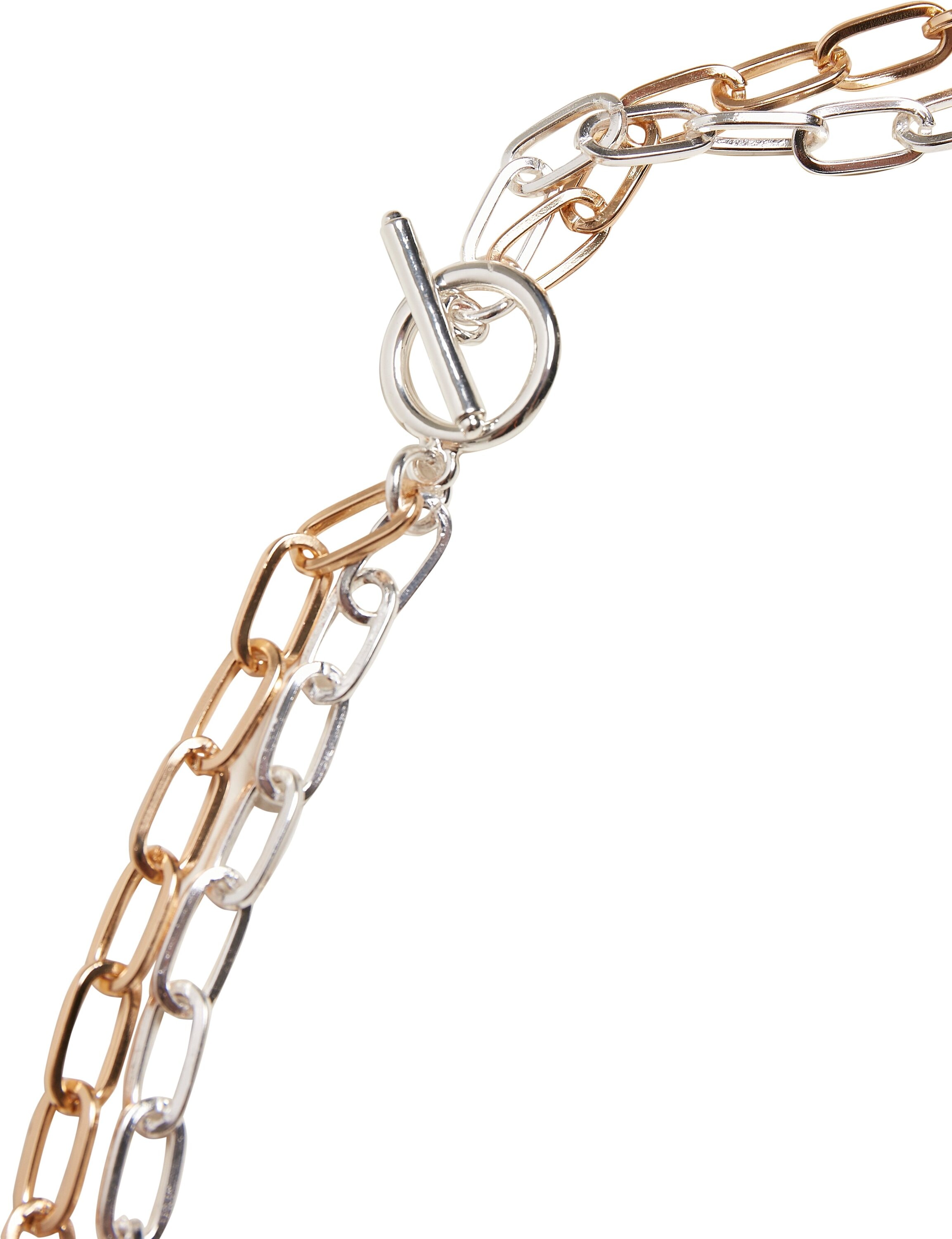 URBAN CLASSICS Edelstahlkette »Accessoires Bicolor Layering Necklace« für  bestellen | BAUR | Ketten ohne Anhänger