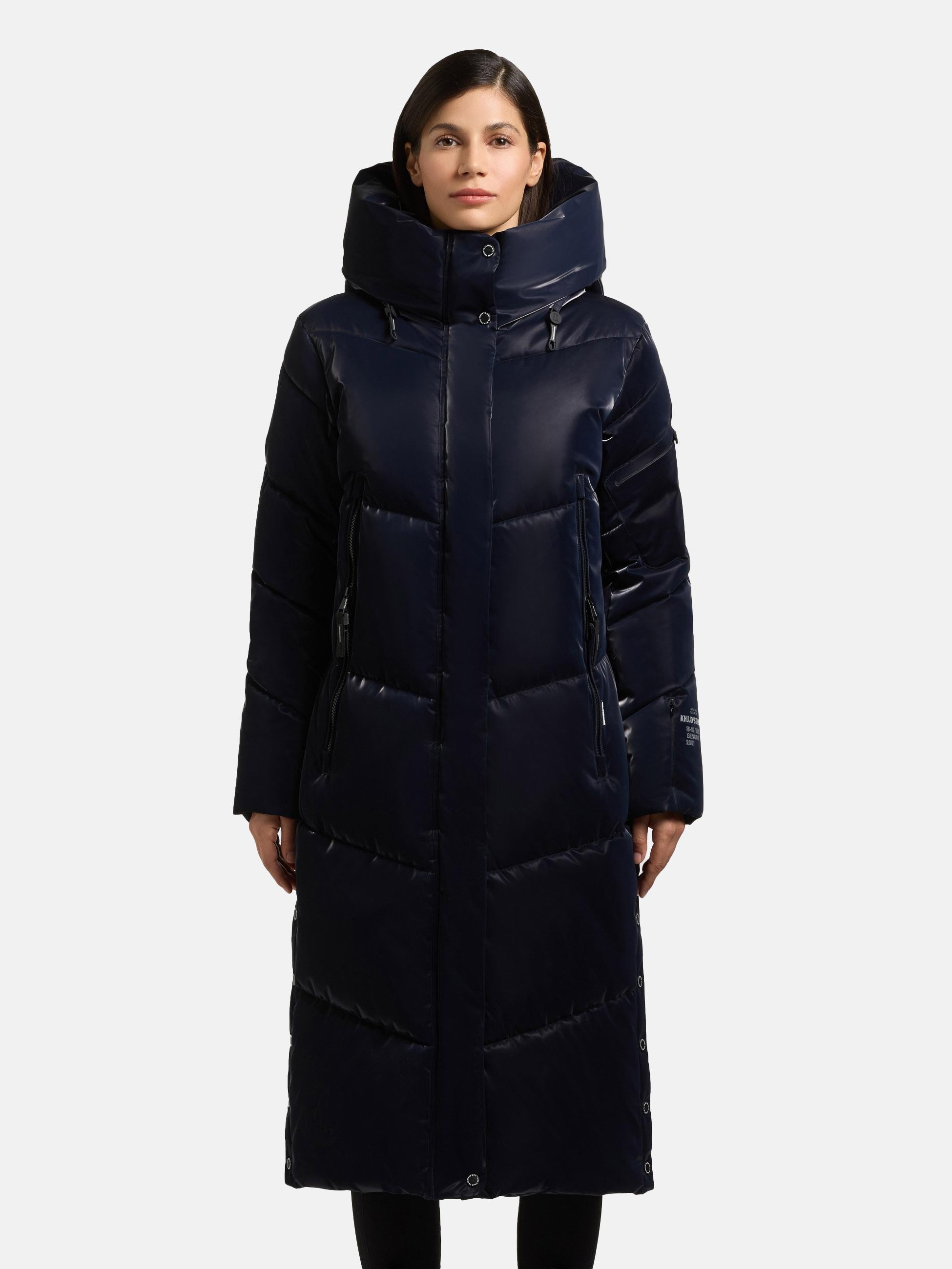 khujo Wintermantel "Pulset Shiny" Winter Steppmantel aus einem auffällig gl günstig online kaufen