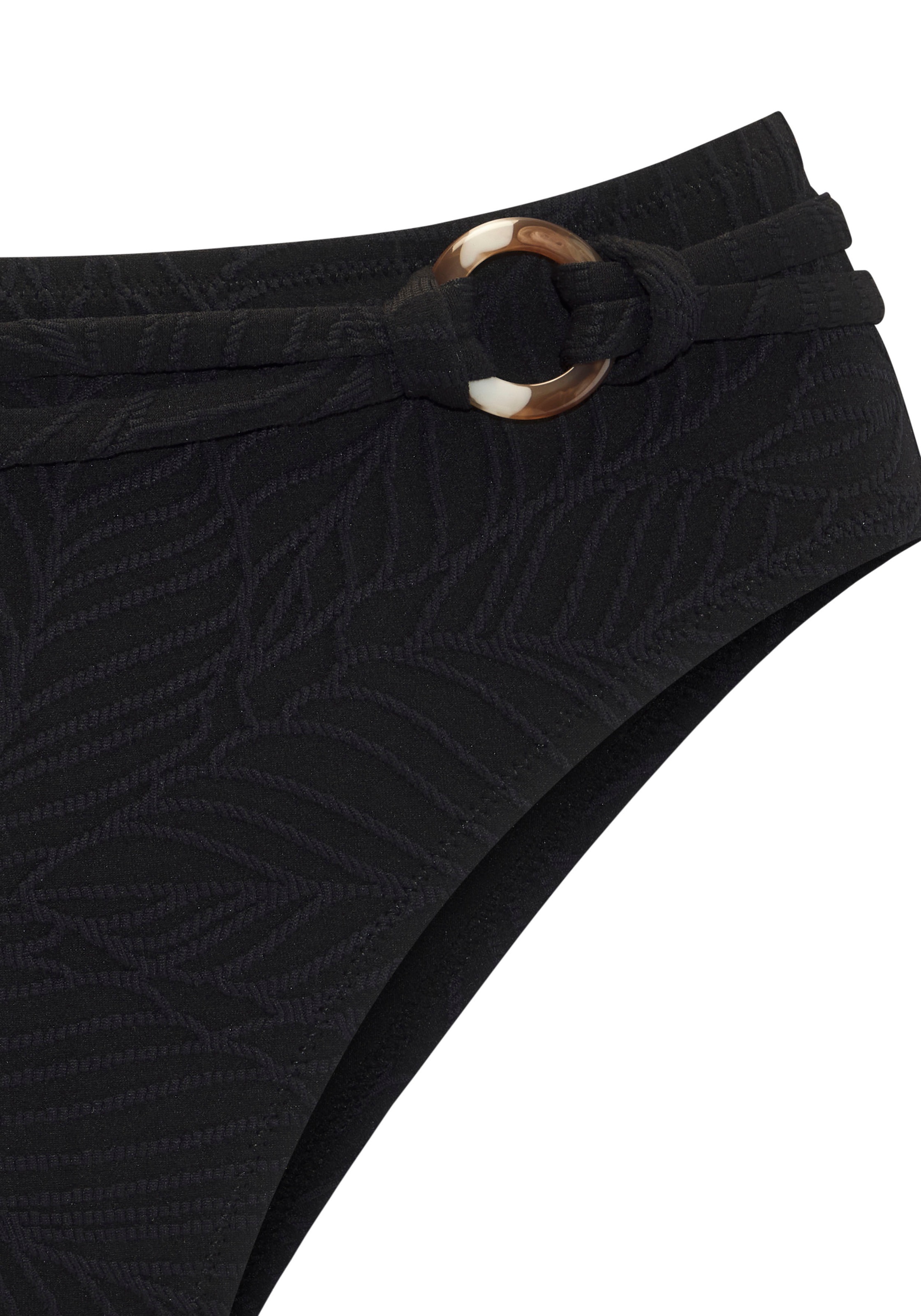 LASCANA Bikini-Hose »Fay«, aus eleganter Strukturware