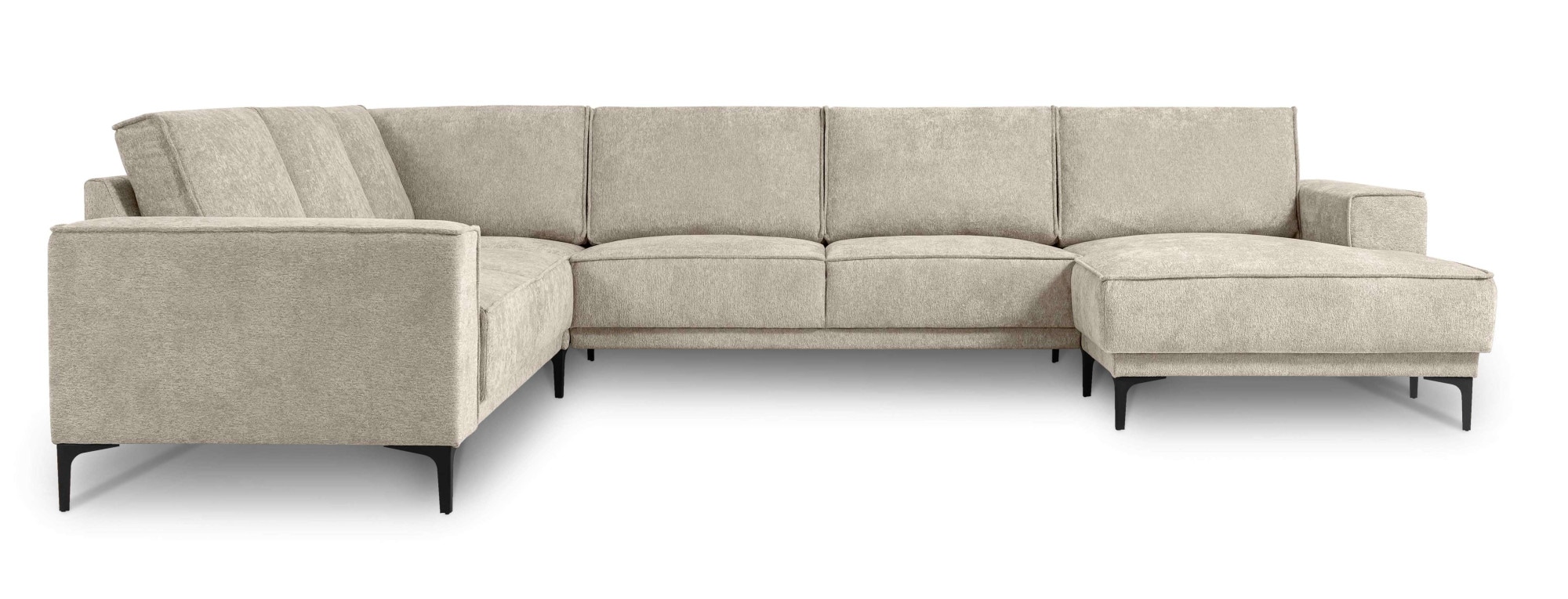 Places of Style Wohnlandschaft »Oland«, U-Form, im zeitlosem Design und hochwertiger Verabeitung