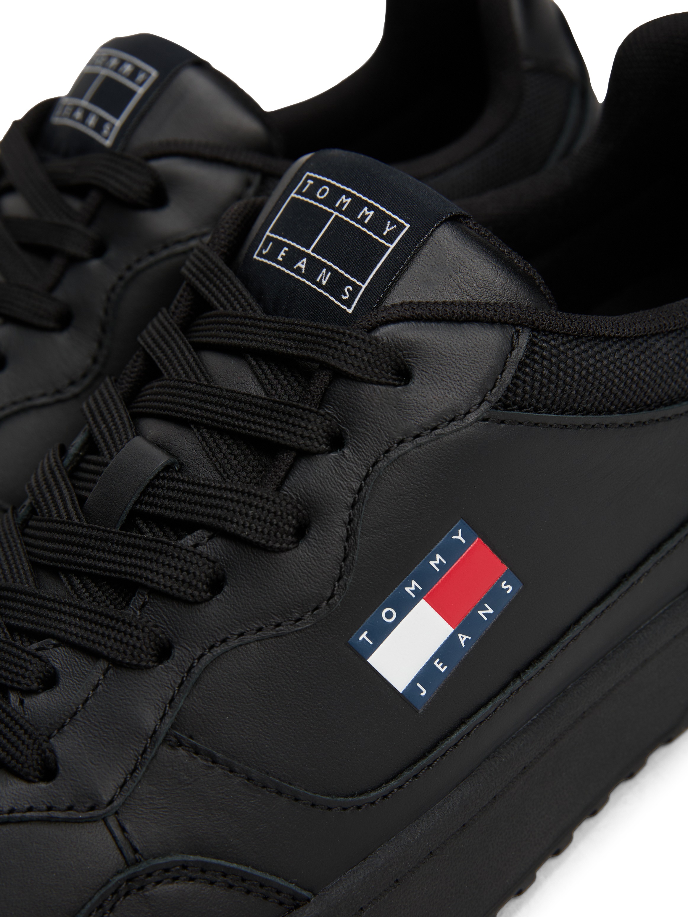 Thumbnail - Tommy Jeans Sneaker "(NEW) TJM CUPSOLE LEATHER ESS", Freizeitschuh, Halbschuh, Schnürschuh im Basket-Look