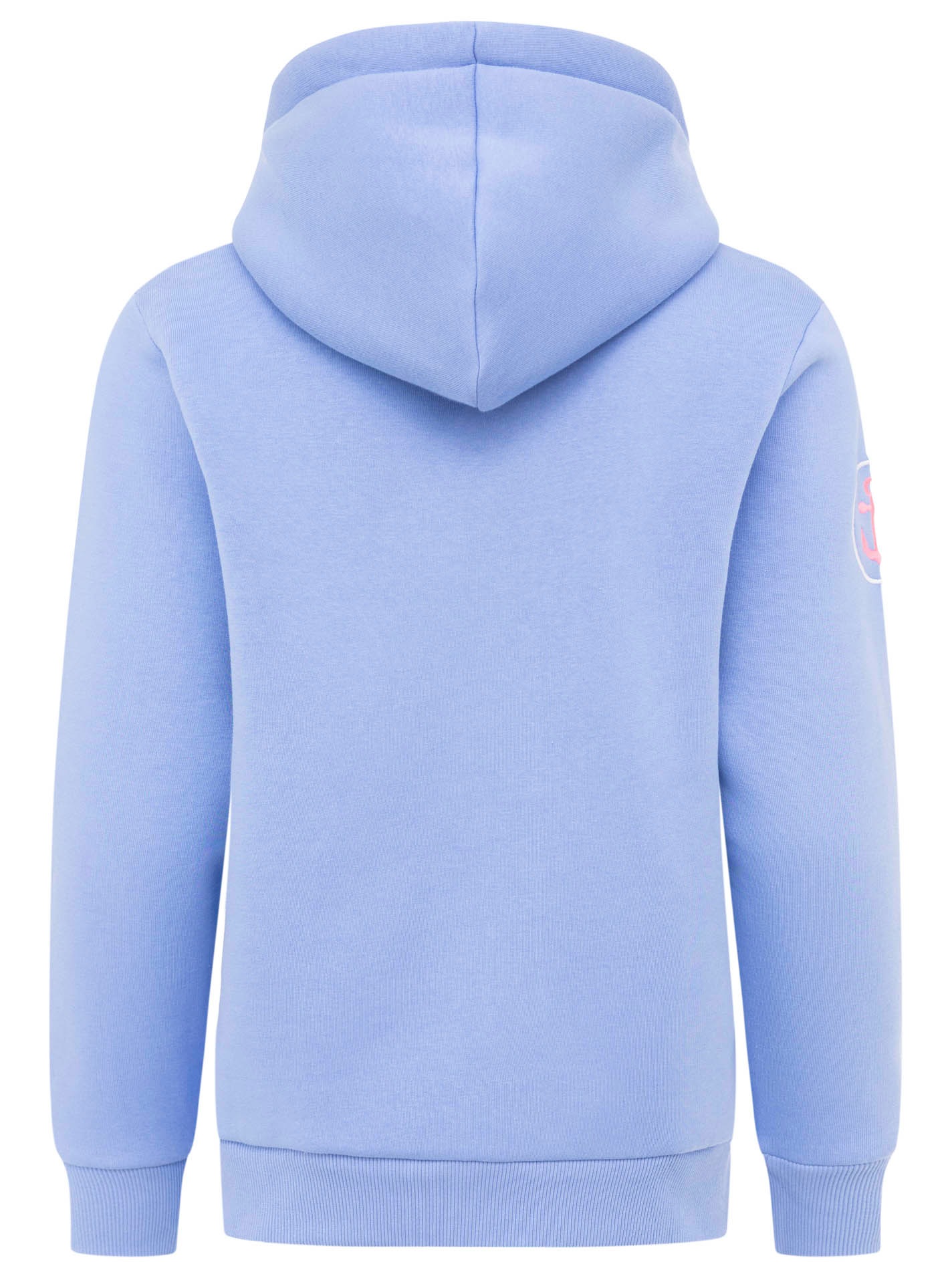 Zwillingsherz Sweatjacke »"Moin Moin"«, Kapuze, Langarm, Reißverschluss, modisch, maritim, Kordelzug