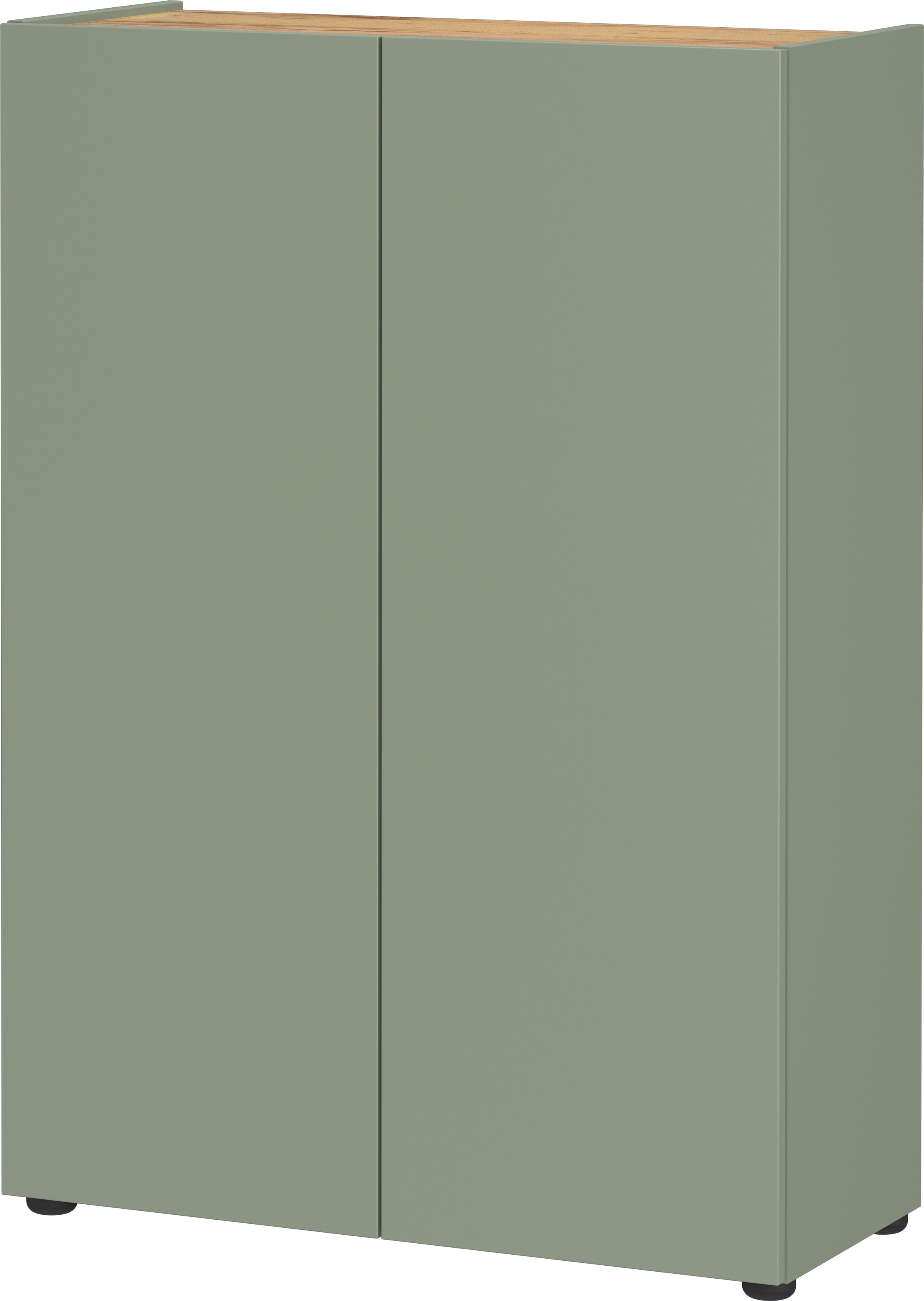 GERMANIA Schuhschrank "Alviano" 1 Stk. tlg. Mehrzweckschr., verstellb, Böden, griffloses Design, Breite: 74cm