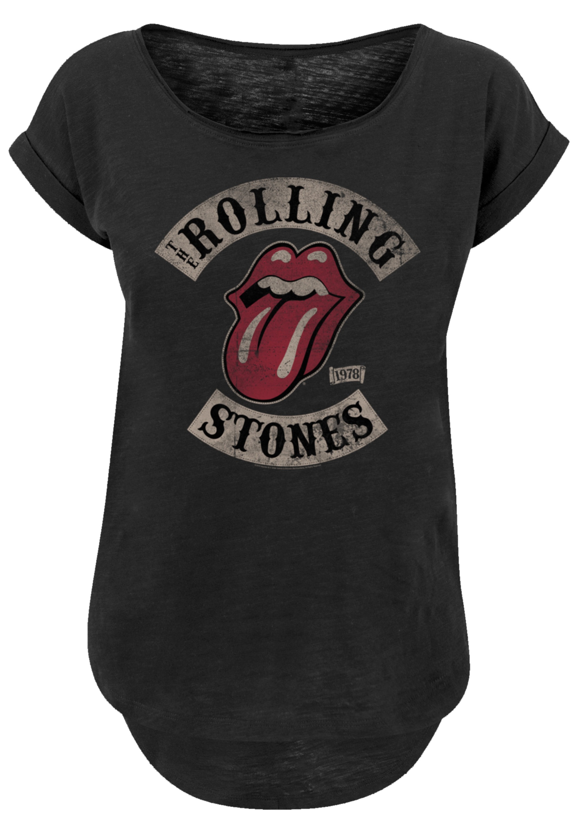 F4NT4STIC T-Shirt »The Rolling Stones Tour '78« Premium Qualität