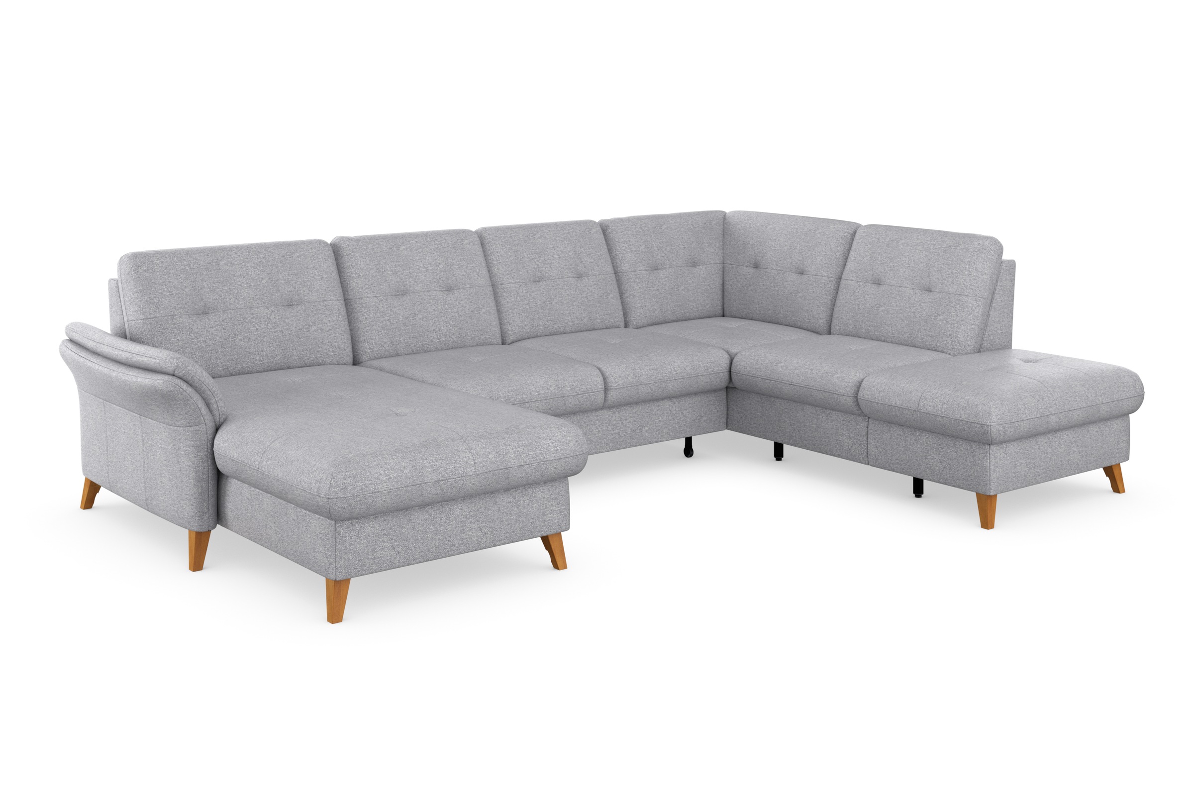 Canapé d'Angle Sit & More Goteborg Argent 2