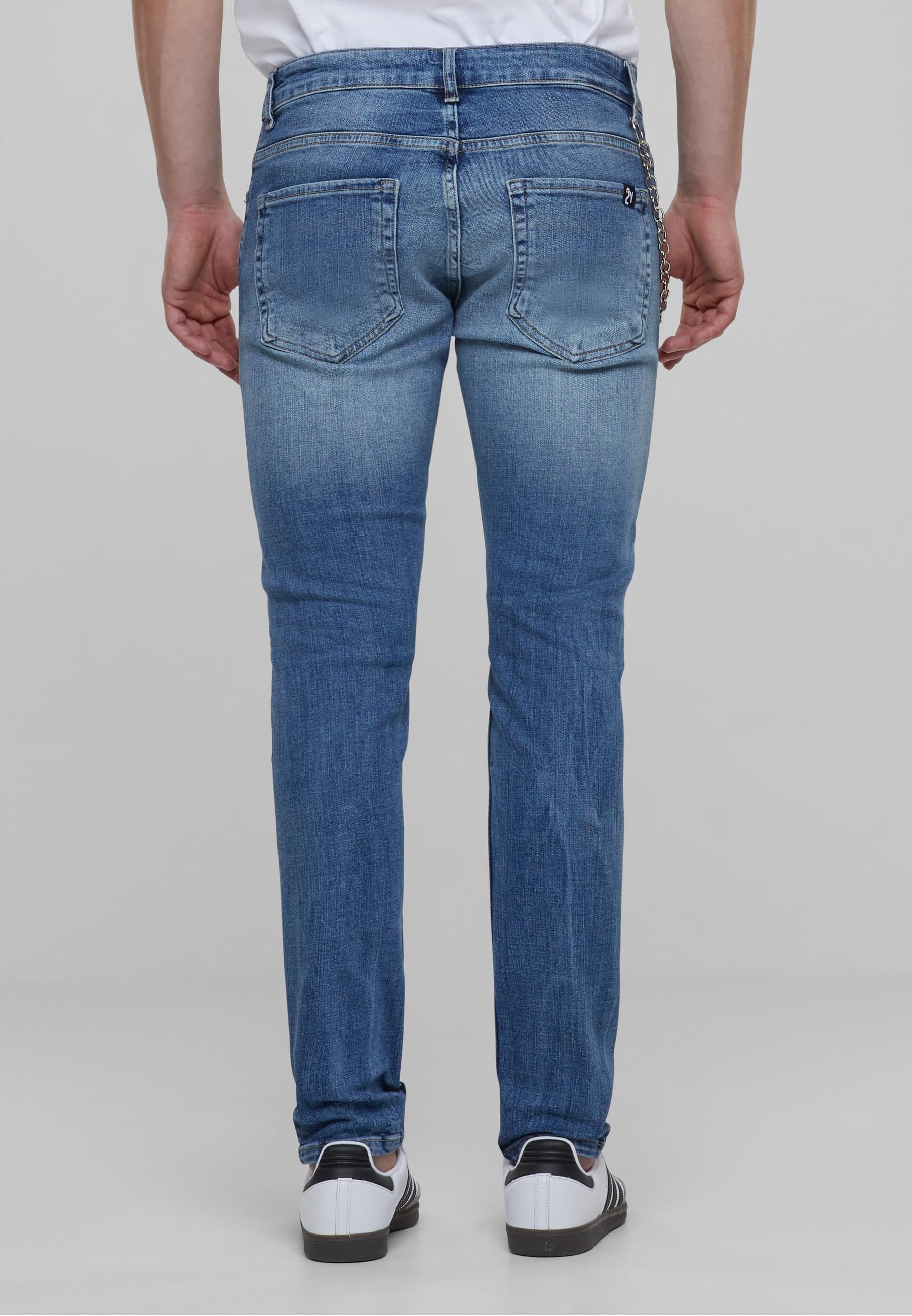 2Y Studios Bequeme Jeans »2Y Studios Herren 2Y Skinny Fit Destroyed Jeans«