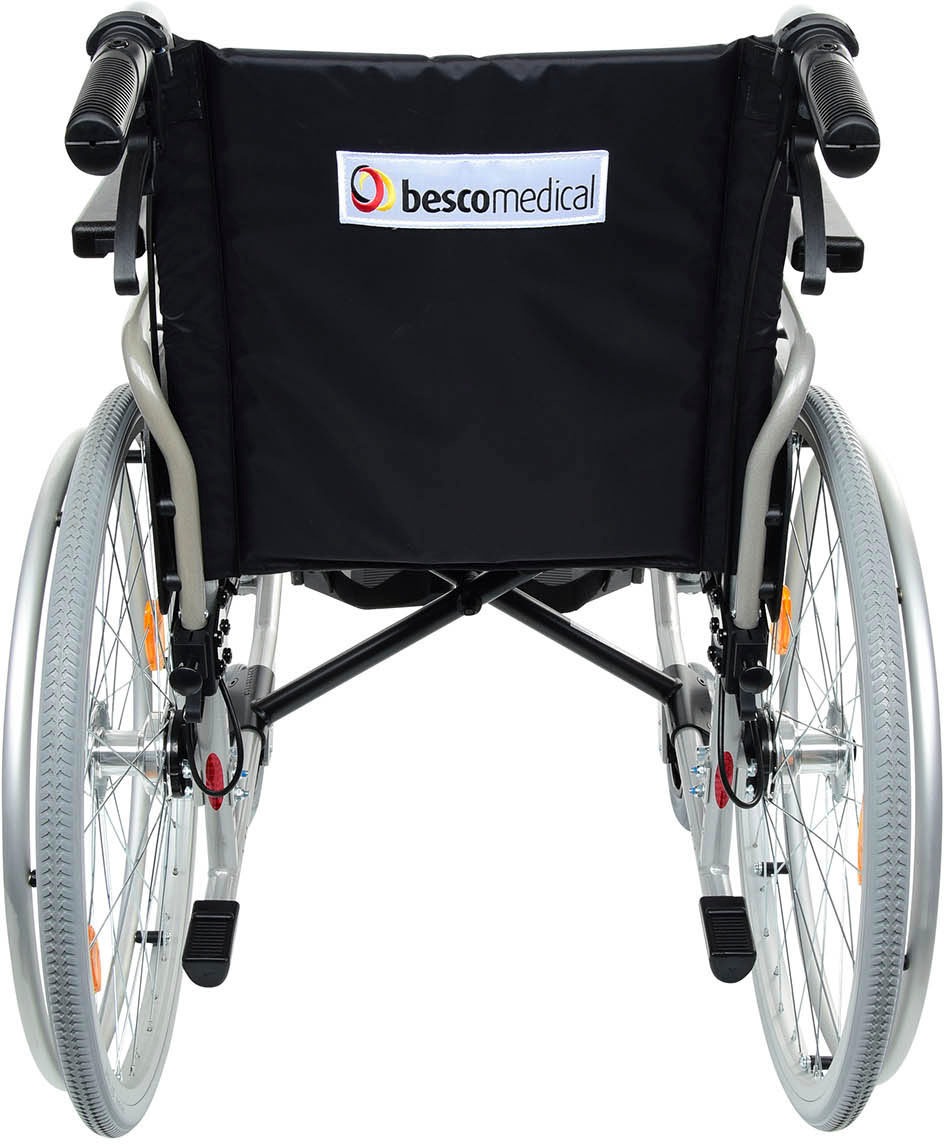 bescomedical Transportrollstuhl »Primus ML 2.0«, Sitzbreite 48 cm mit Trommelbremse und Komfortarmlehne