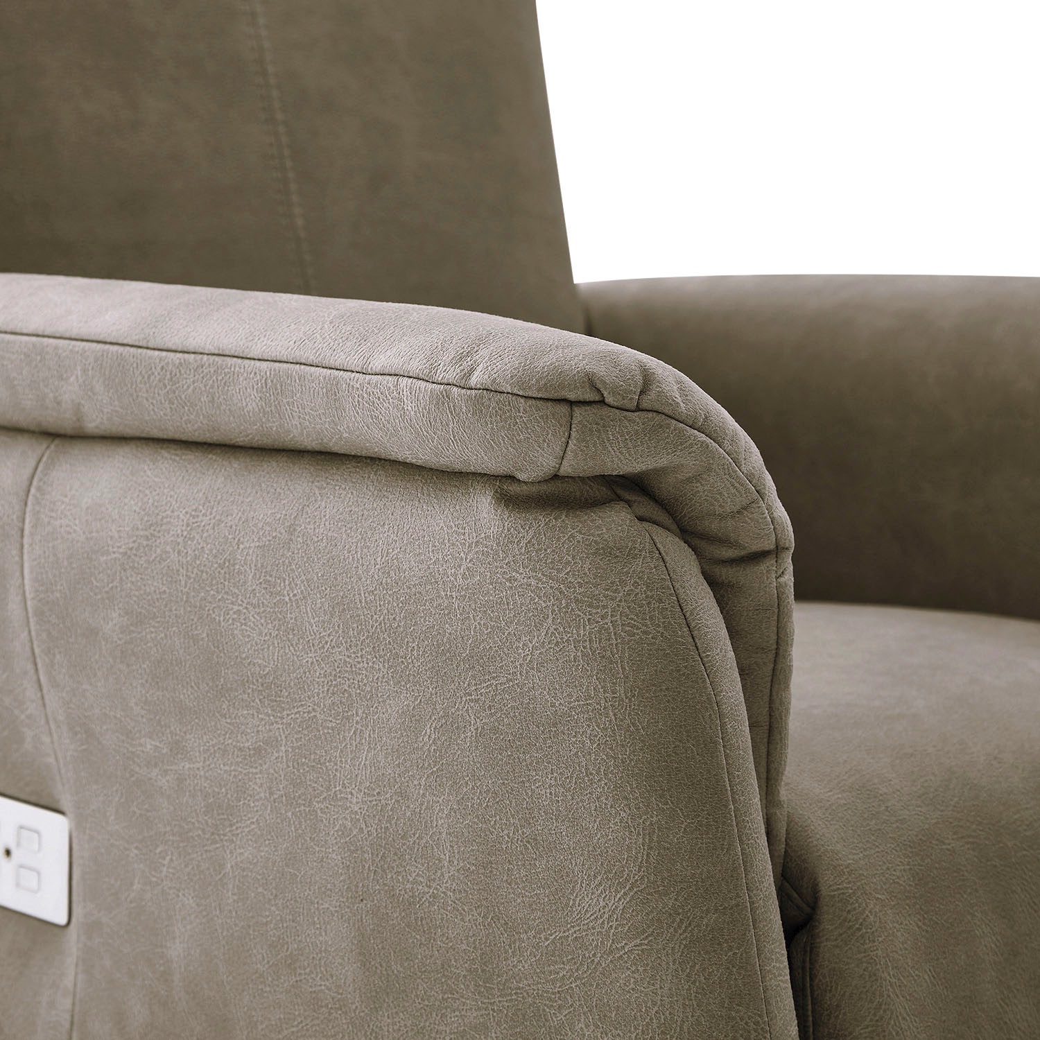 CALIZZA INTERIORS Relaxsessel »Olivin«, inklusiver stufenloser Kopfteilverstellung und mit Verstellung