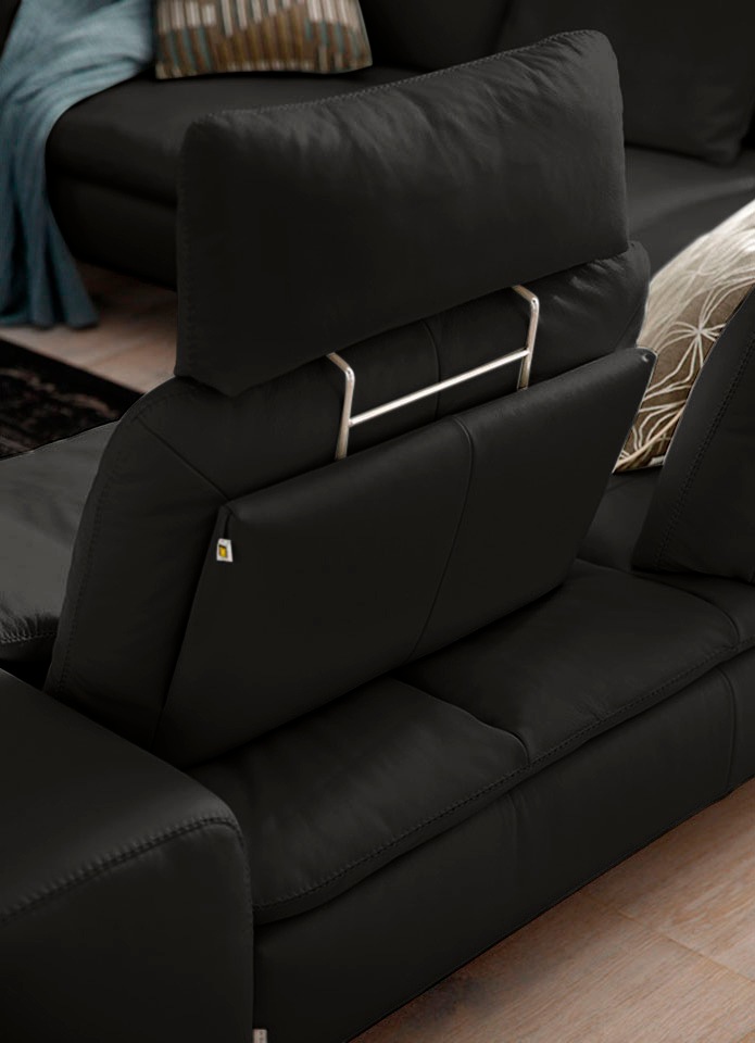 W.SCHILLIG Ecksofa »valentinoo, Designsofa, elegant und bequem, L-Form«, (Set), mit Sitztiefenverstellung, Breite 318 cm