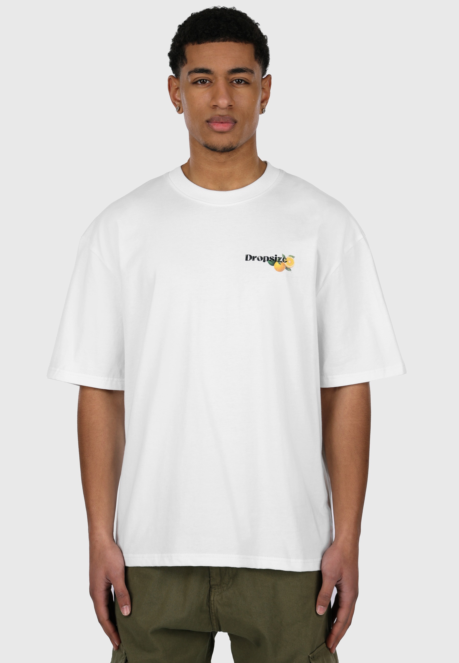 Dropsize T-Shirt »Dropsize HEAVY OVERSIZE ORANGE LEMONADE T-SHIRT« 1 Stk.