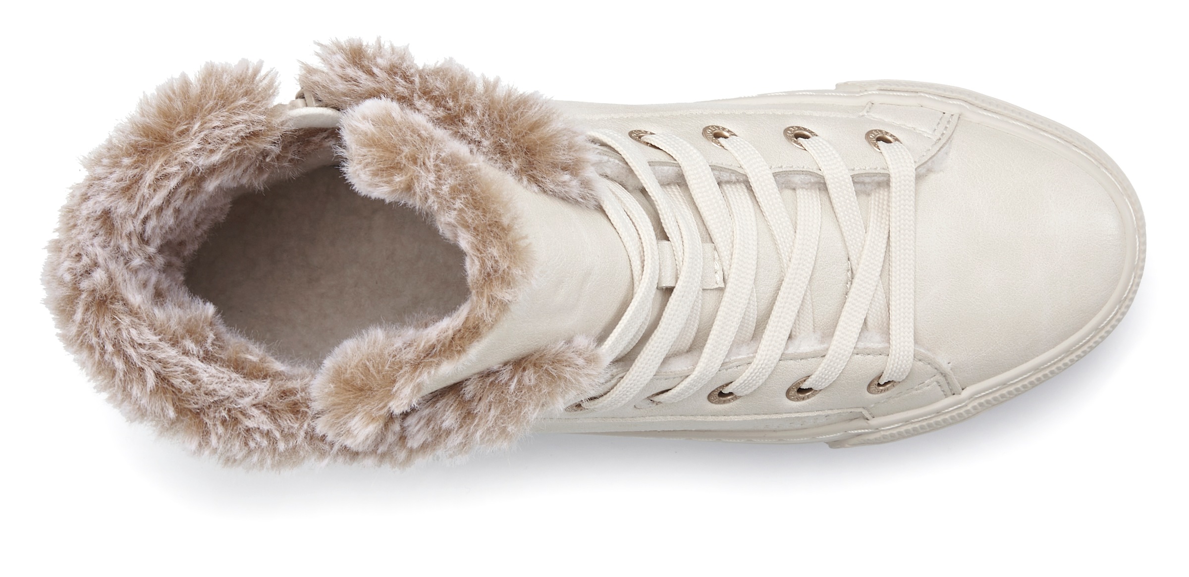 ELBSAND Lace-Up Ankle Boot Beige 36 3