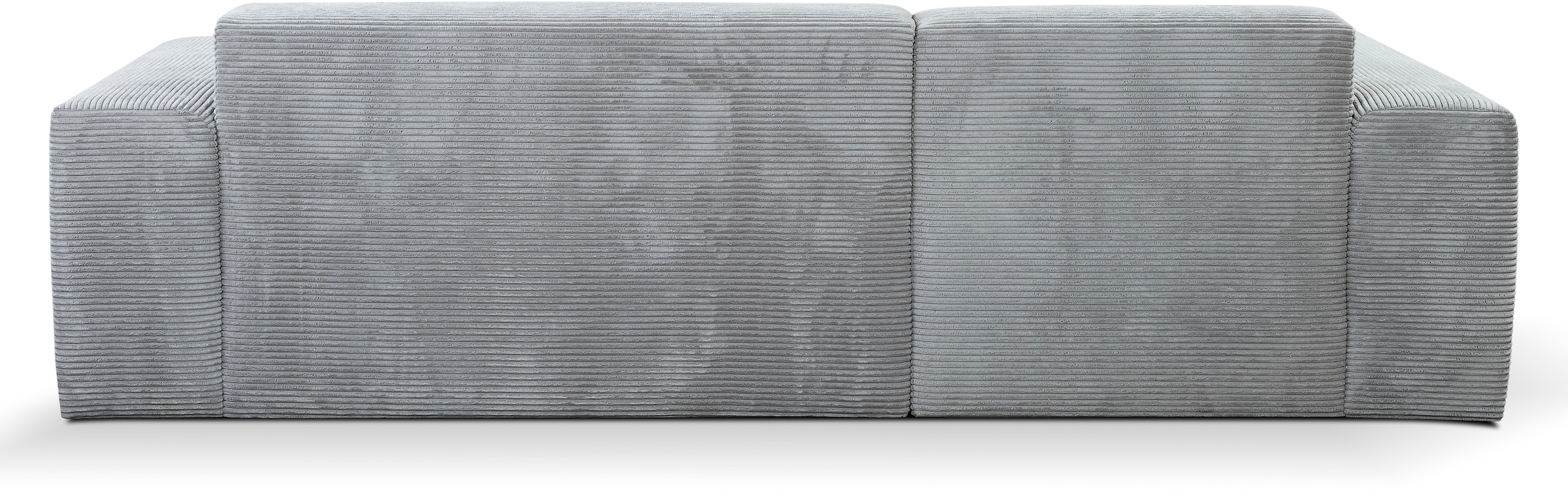 WERK2 Ecksofa »Zeus-L modern und zeitlos, Breite 253cm, bequemes Sofa«, Curvy Trend Ecksofa mit urbaner Optik