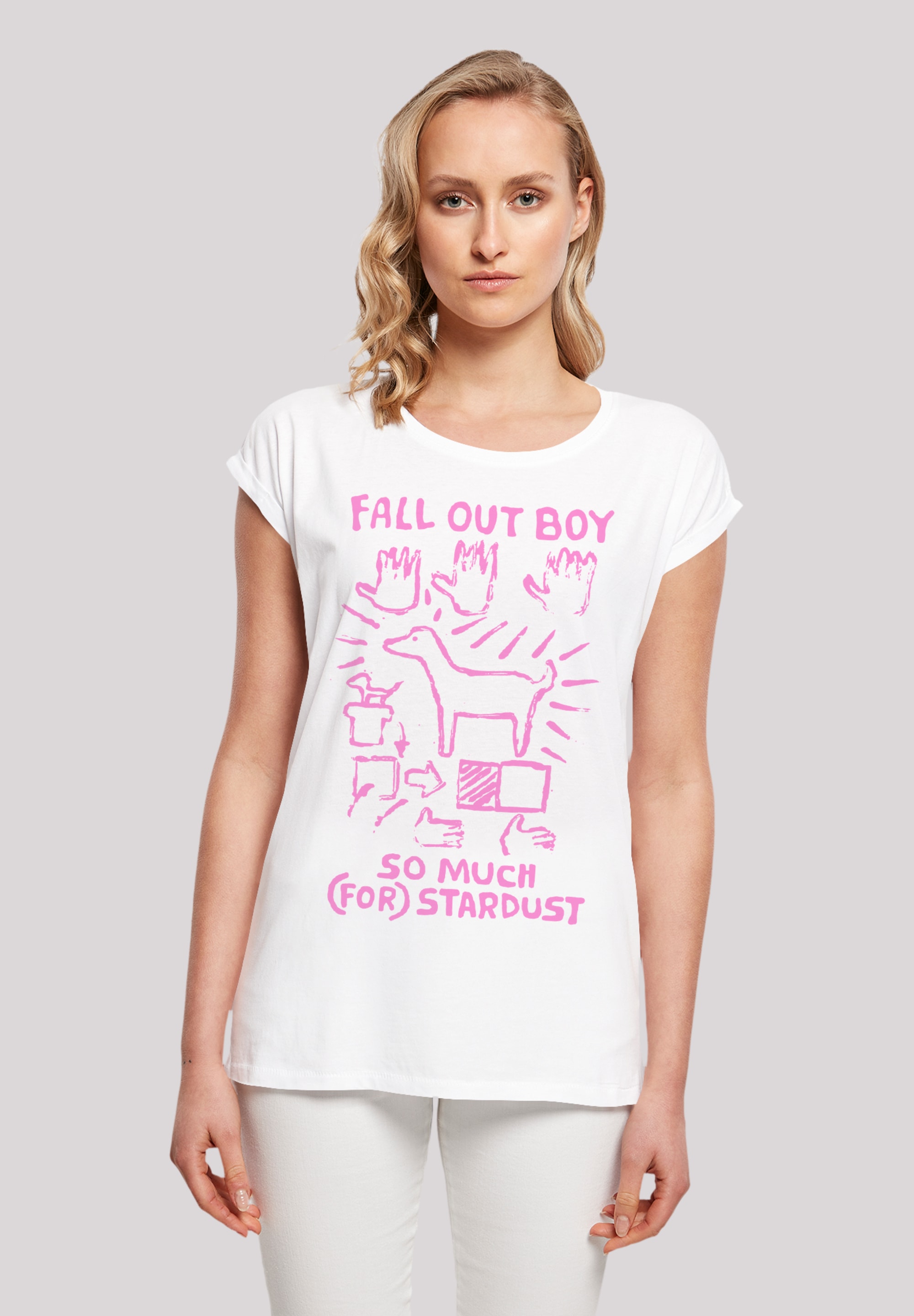 F4NT4STIC Marškinėliai »Fall Out Boy Pink Dog So...