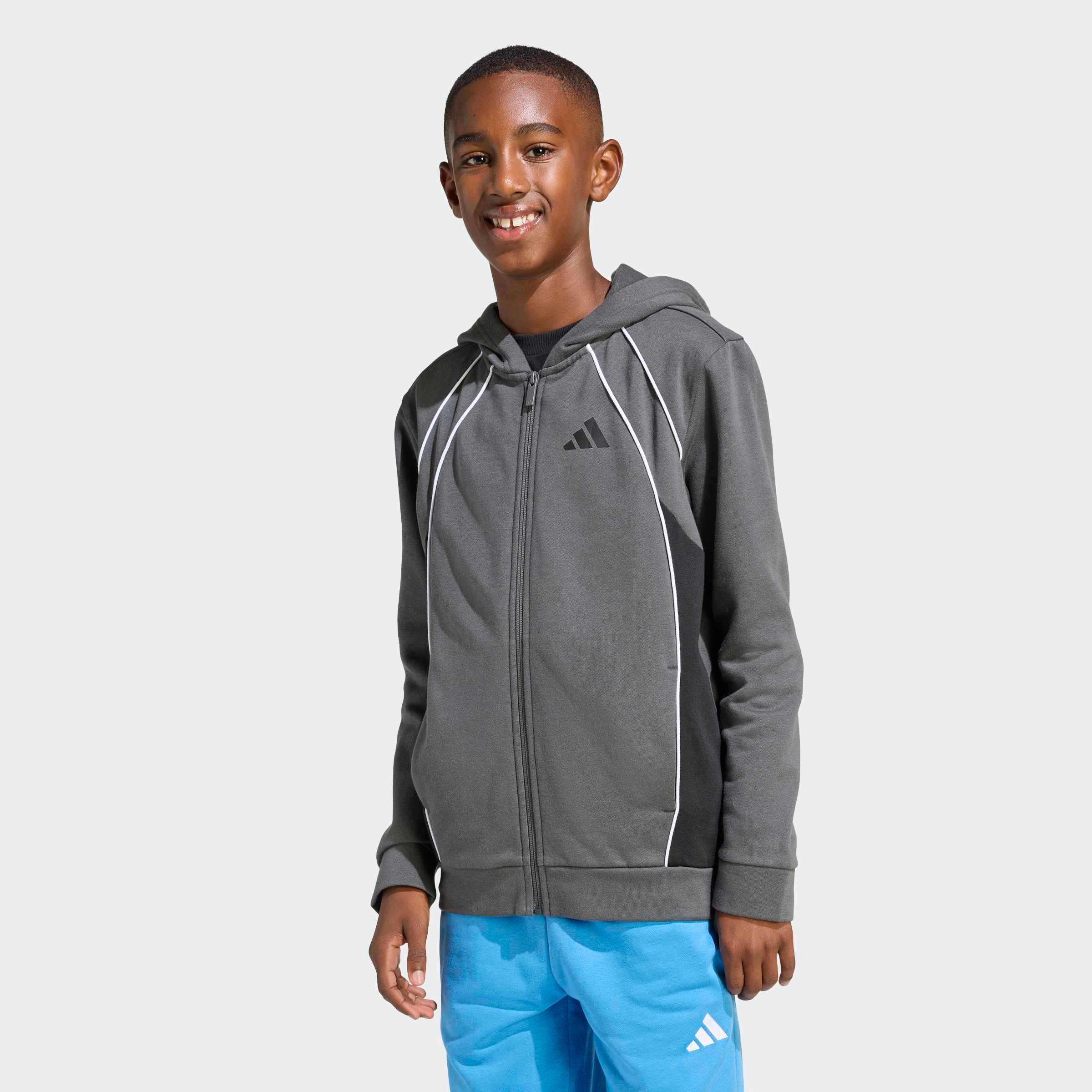 adidas Sportswear Kapuzensweatshirt "COLOR BLOCK FULL ZIP HOODIE"