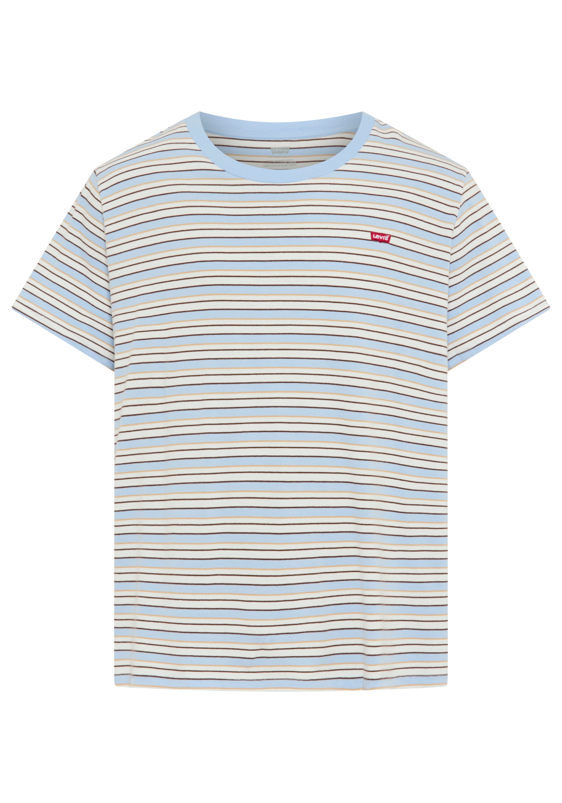 Levis Plus T-Shirt "PL THE PERFECT", im Streifendesign günstig online kaufen