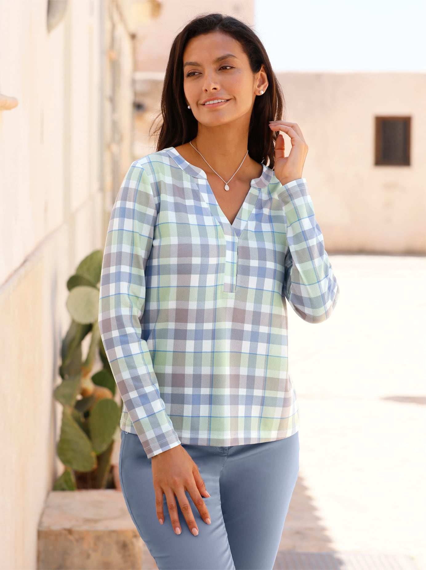 Casual Looks Langarmshirt "Langarm-Shirt" 1 Stk. tlg. günstig online kaufen