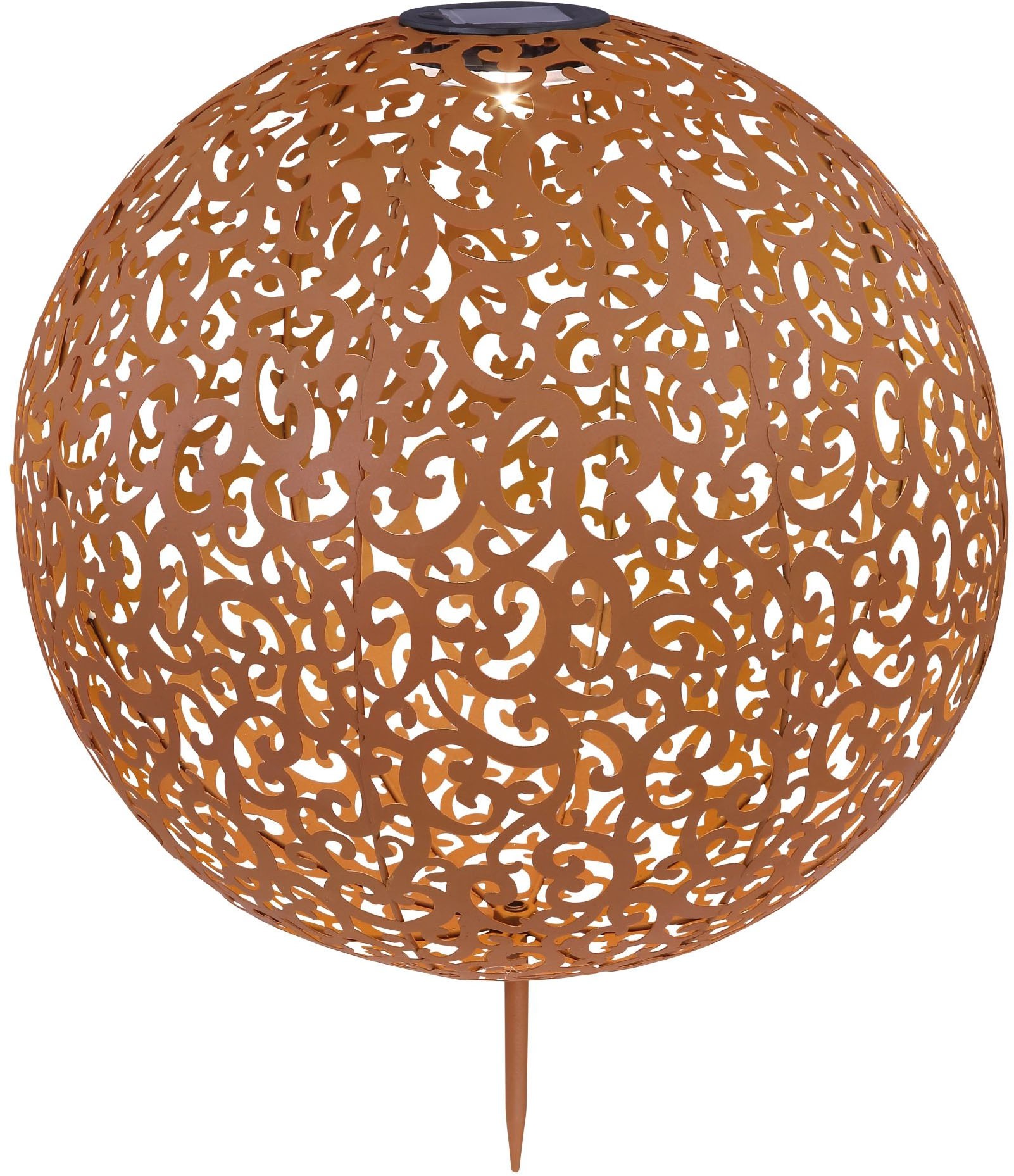 Thumbnail - GLOBO LIGHTING LED Solarleuchte "SOLAR" LED-Modul 1 Stk. Warmweiß Solarlampe für Garten, Toller Lichteffekt, Solarkugel ...