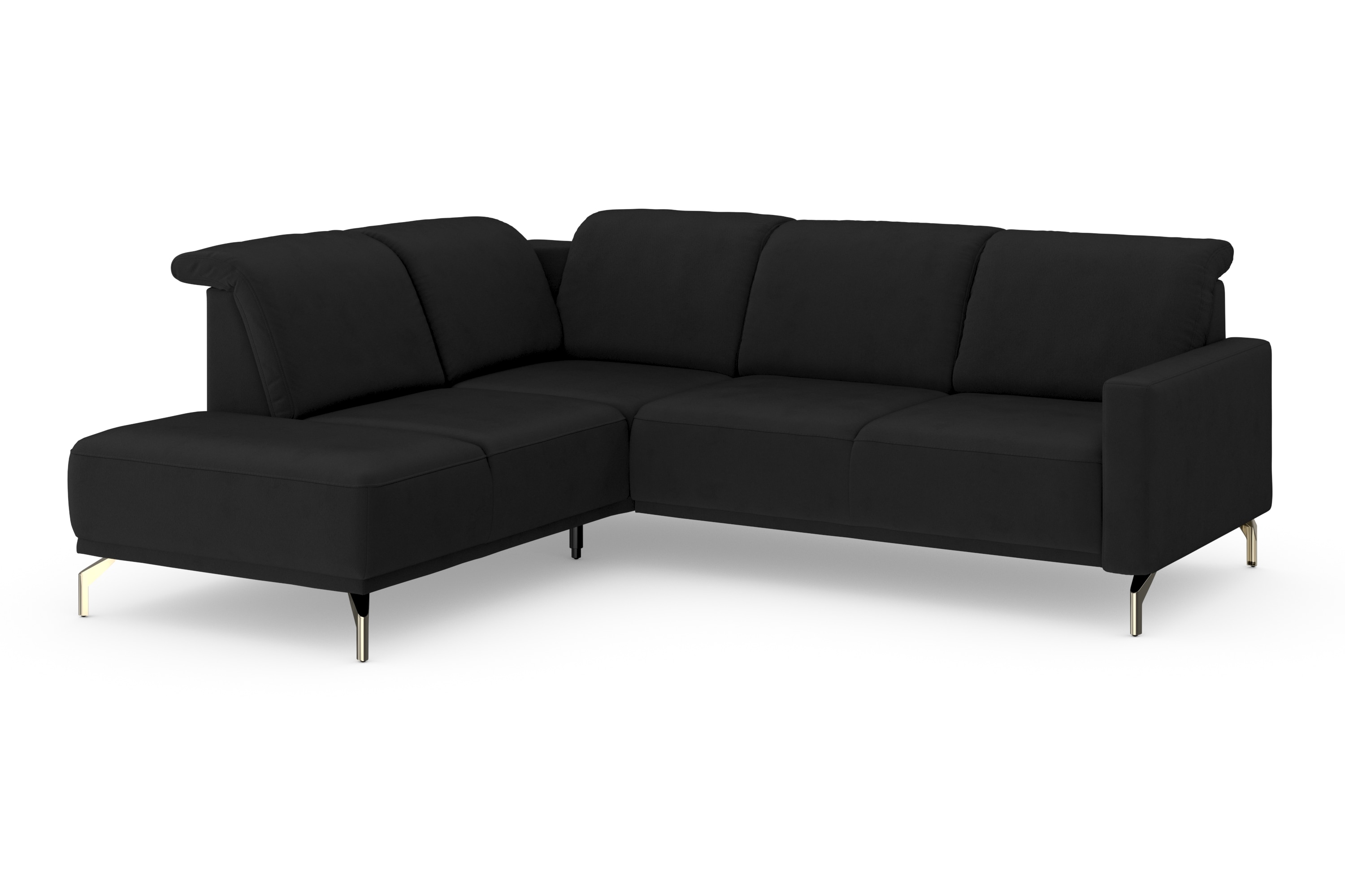 Thumbnail - sit&more Ecksofa "Bailando L-Form" wahlweise mit Kopfteilverstellung und Vorziehsitz, motorisch