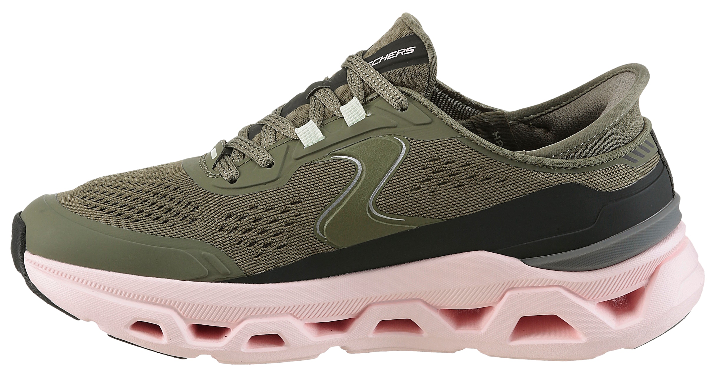 Skechers Slip-On Sneaker »GLIDE-STEP ALTUS«, Trainingsschuh, Laufschuh mit auffälliger Laufsohle