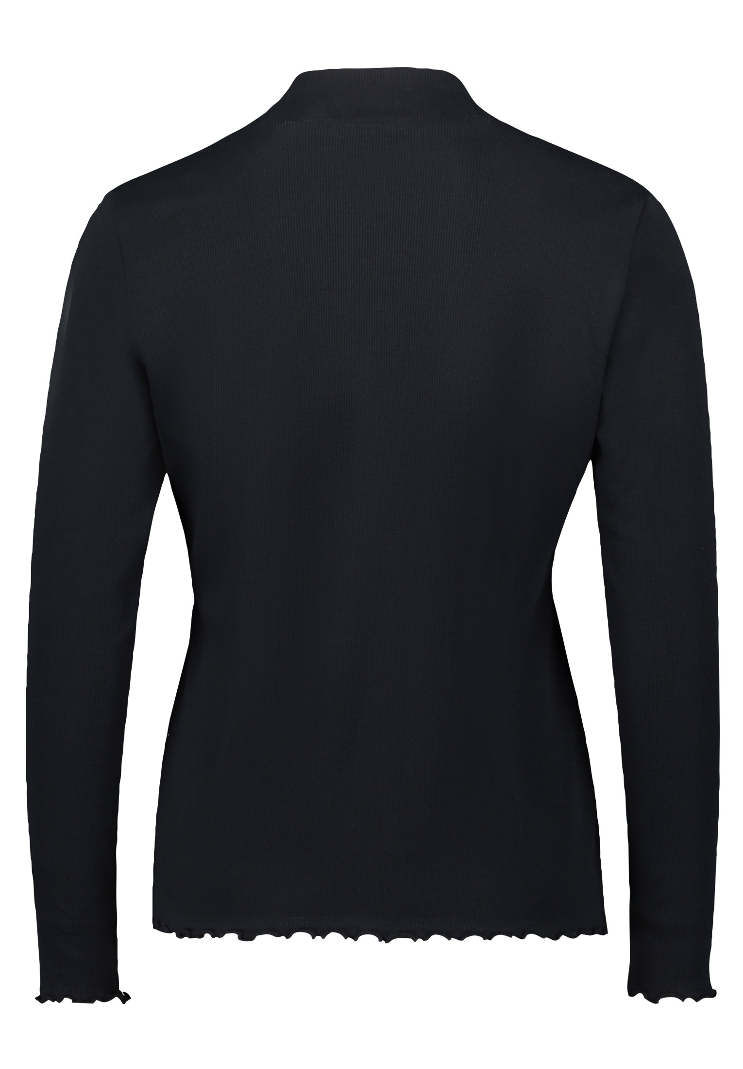 Betty&Co Kurzarmshirt »Betty & Co Damen Langarm-Shirt mit Rippenstruktur«, (1 tlg.)