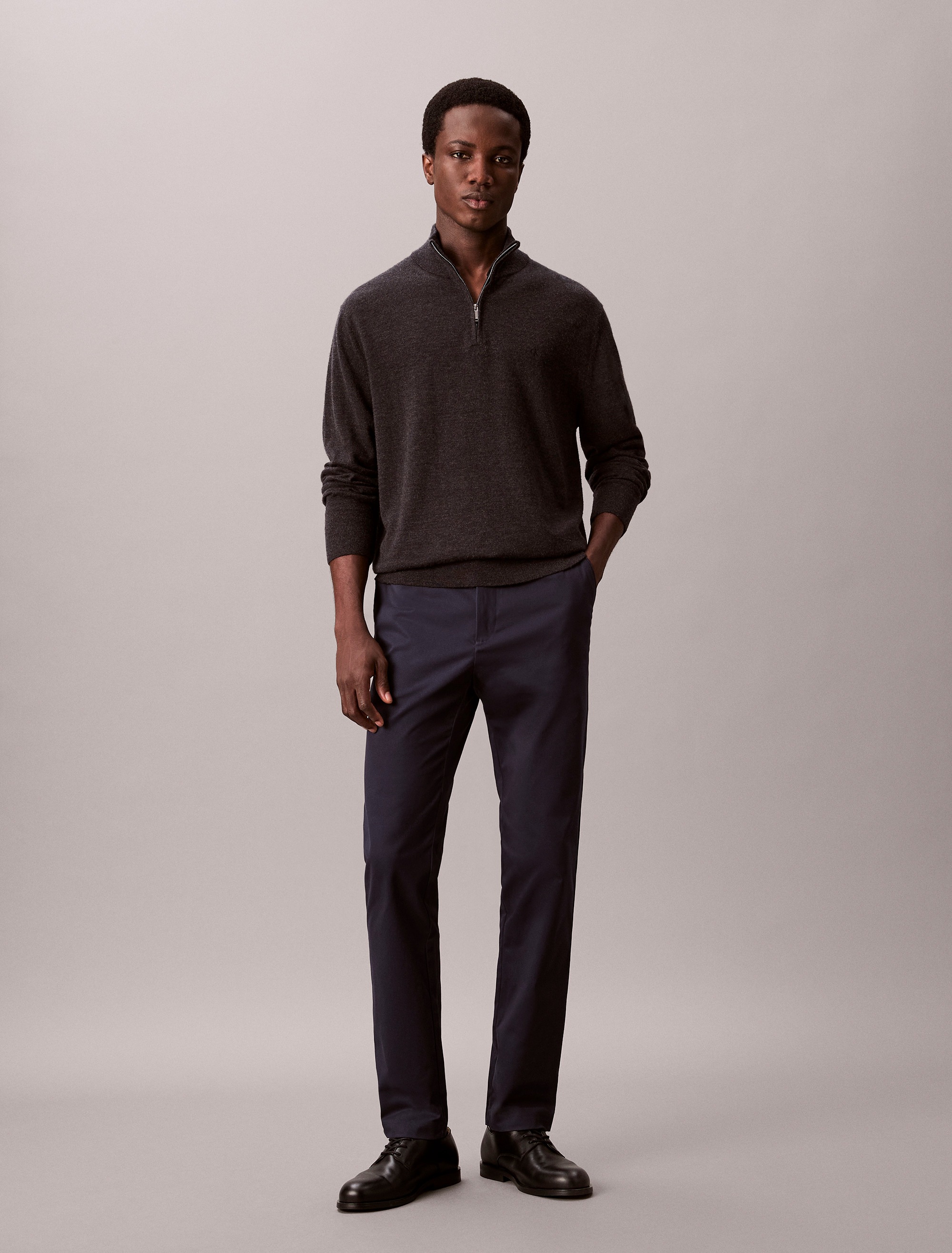 Calvin Klein Chinohose "SLIM SATEEN CHINO TROUSER", slim fit günstig online kaufen