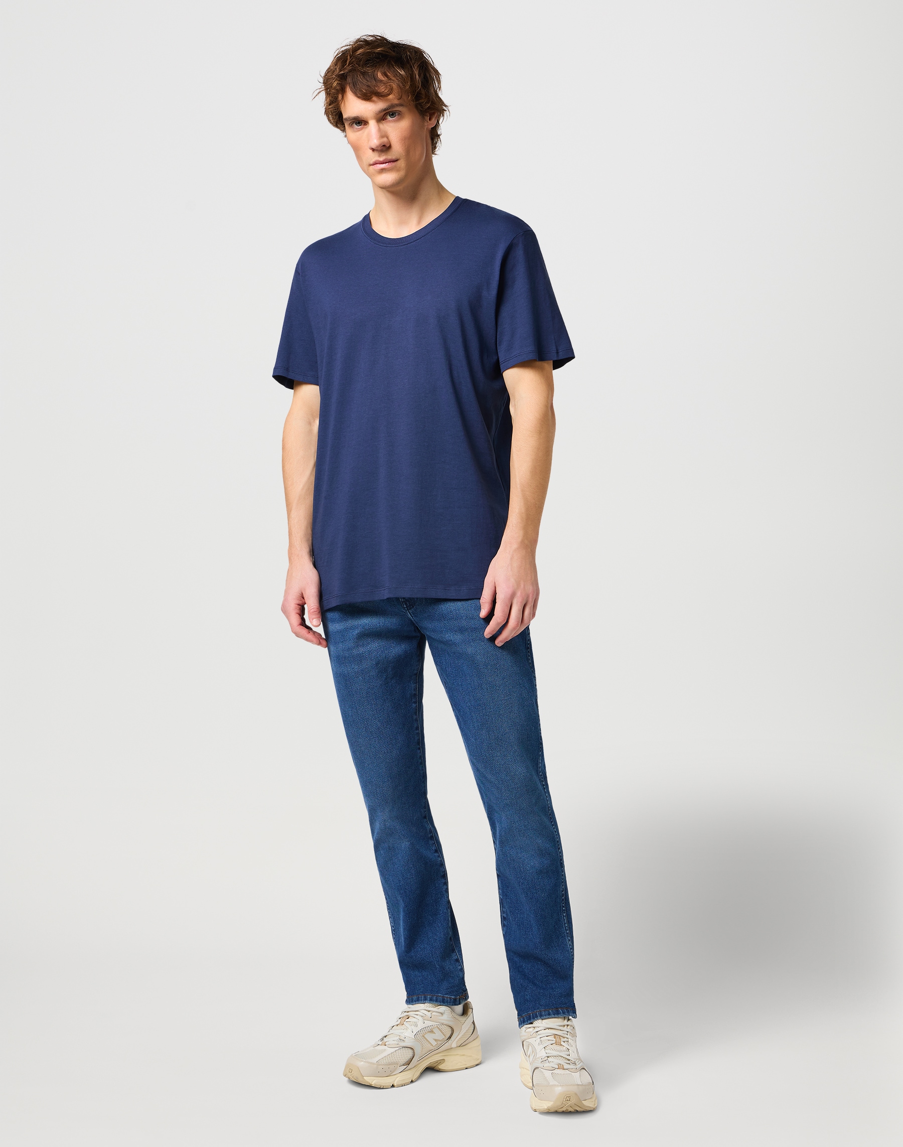 Wrangler Rundhalsshirt, (Packung, 2 tlg.)
