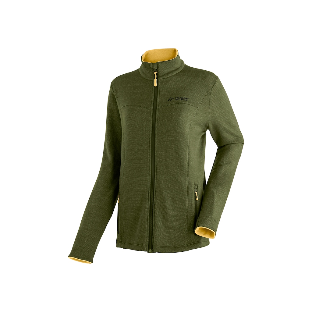 Maier Sports Funktionsshirt »Tival W« Midlayer-Jacke für Damen ideal für Outdoor-Aktivitäten