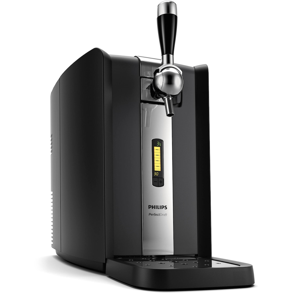 Philips Bierzapfanlage »HD3720/25«, 6 Liter-Fässer, LCD-Display, 1,5 Bar, 3°C Biertemperatur