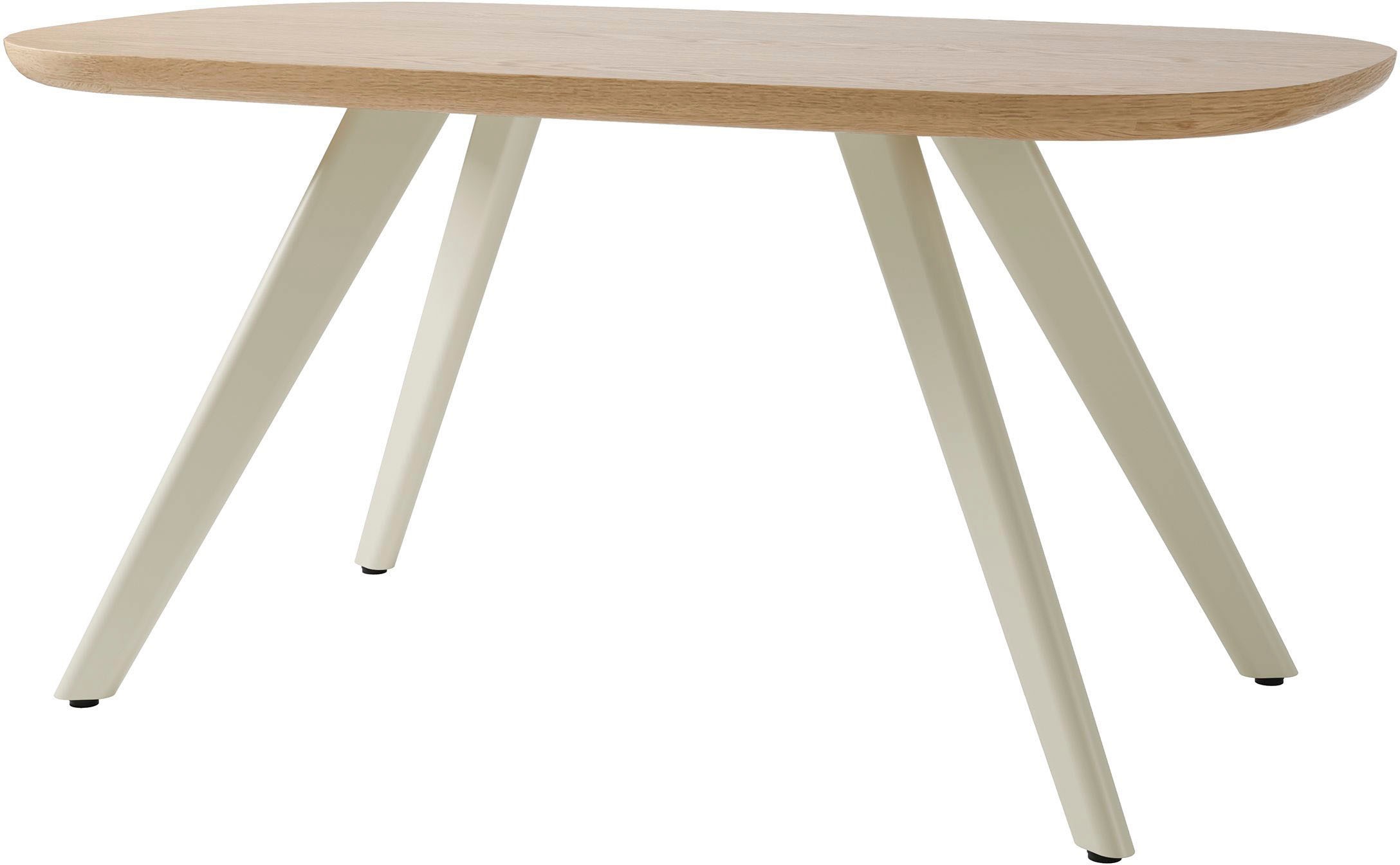 SCHÖNER WOHNEN-Kollektion Esstisch »LARVIK« 1 Stk. tlg. in 160 cm oder 200 cm mit abgerundeter Kante