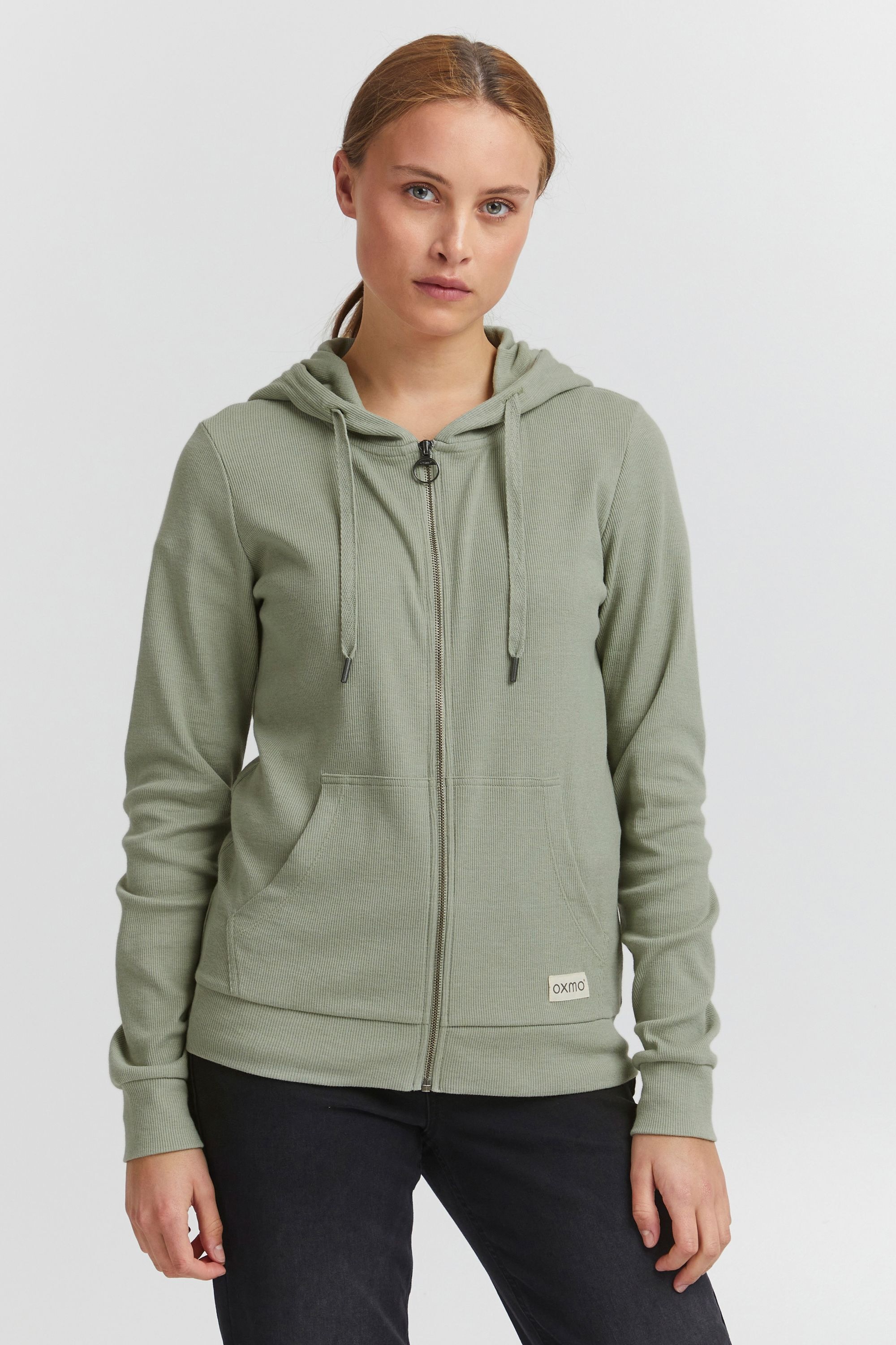 OXMO Kapuzensweatjacke "Kapuzensweatshirtjac OXLova" günstig online kaufen