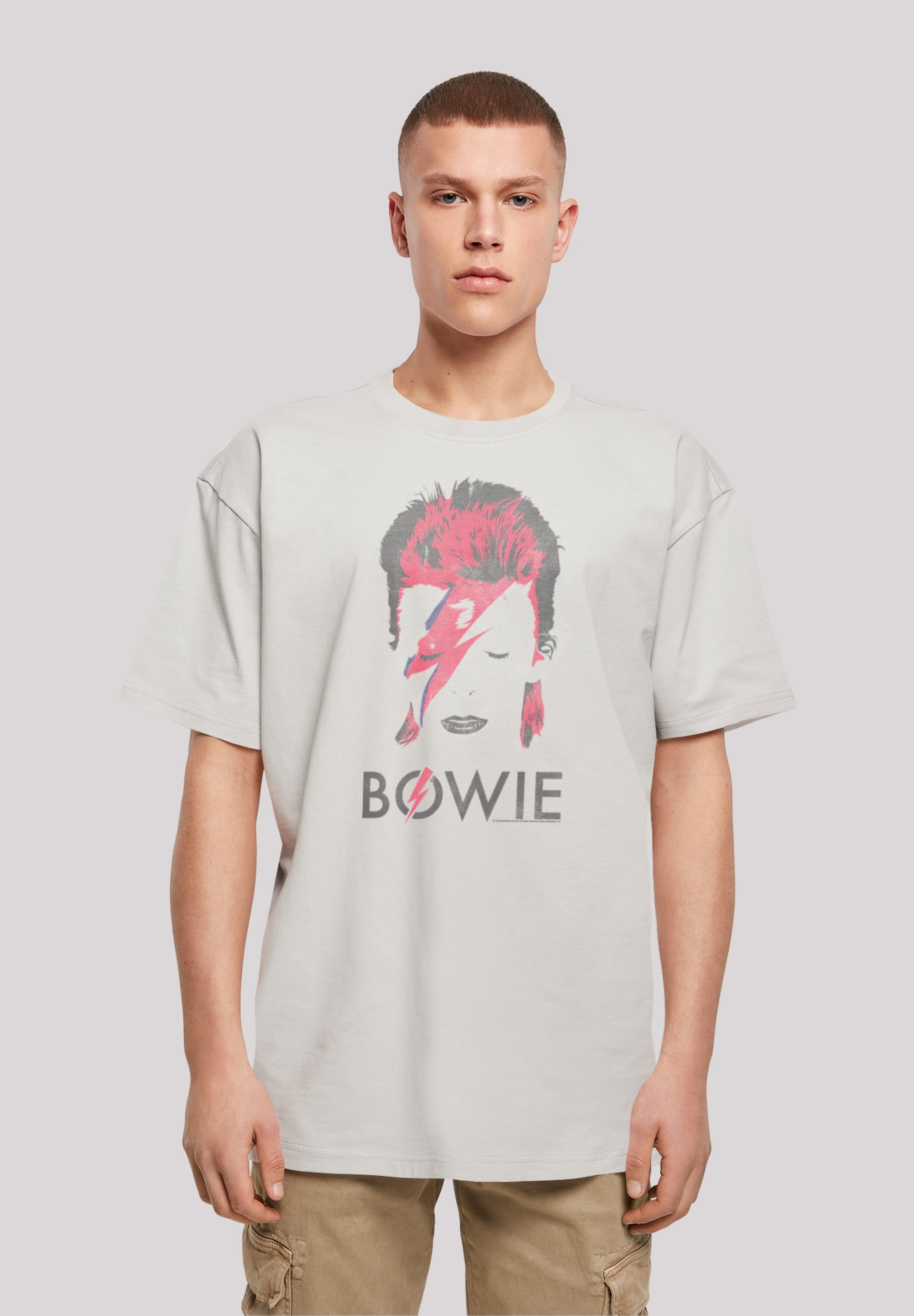 T-Shirt »David Bowie Aladdin Sane Distressed«, Print